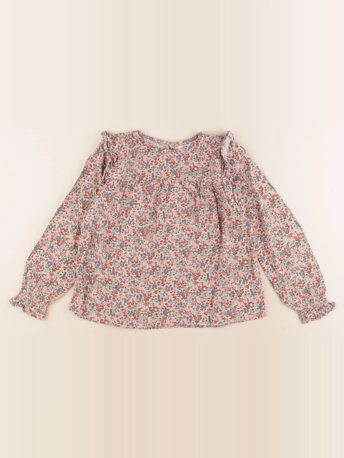 Vertbaudet - blouse rose - 8 ans