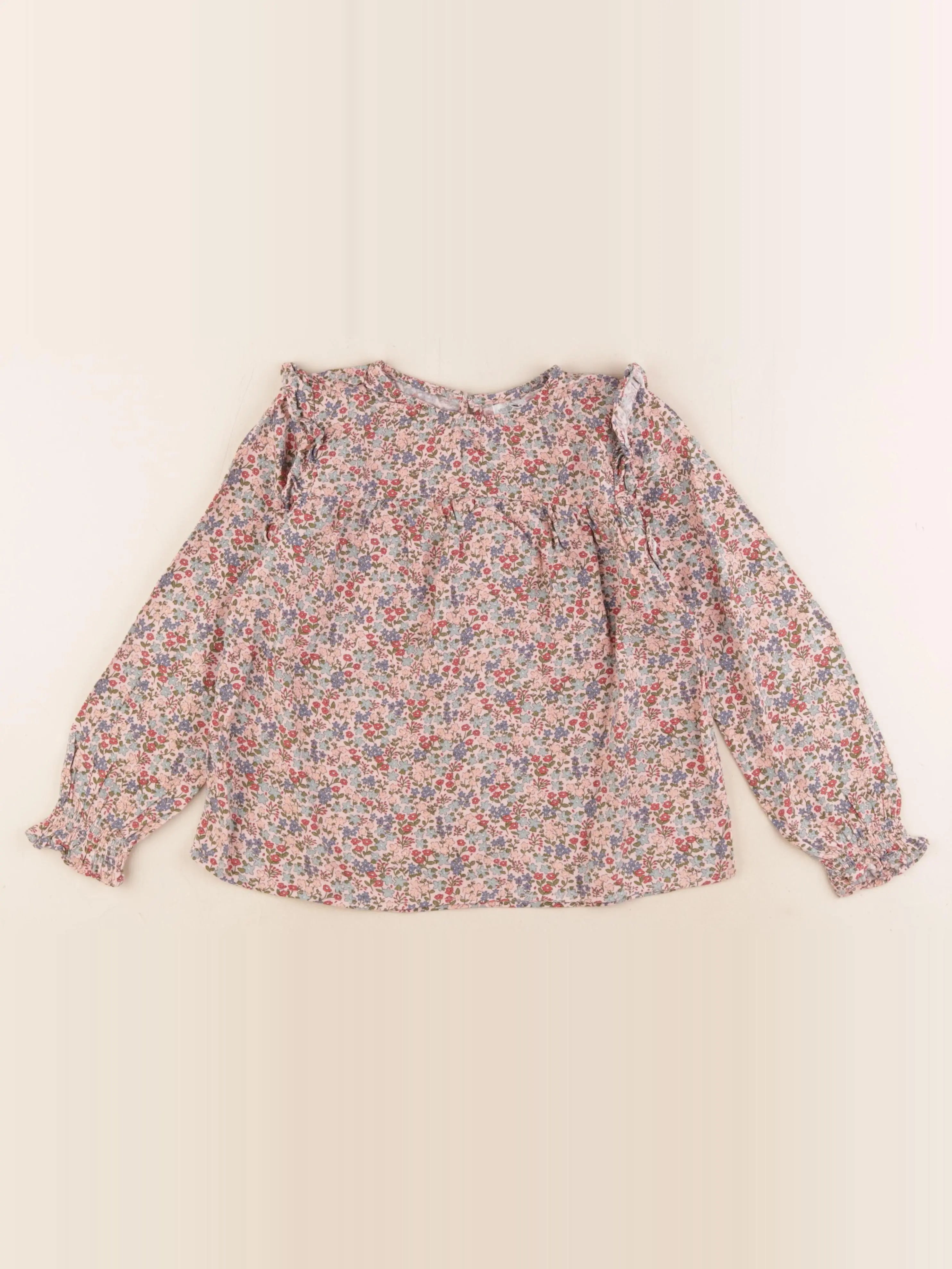 Vertbaudet - blouse rose - 8 ans