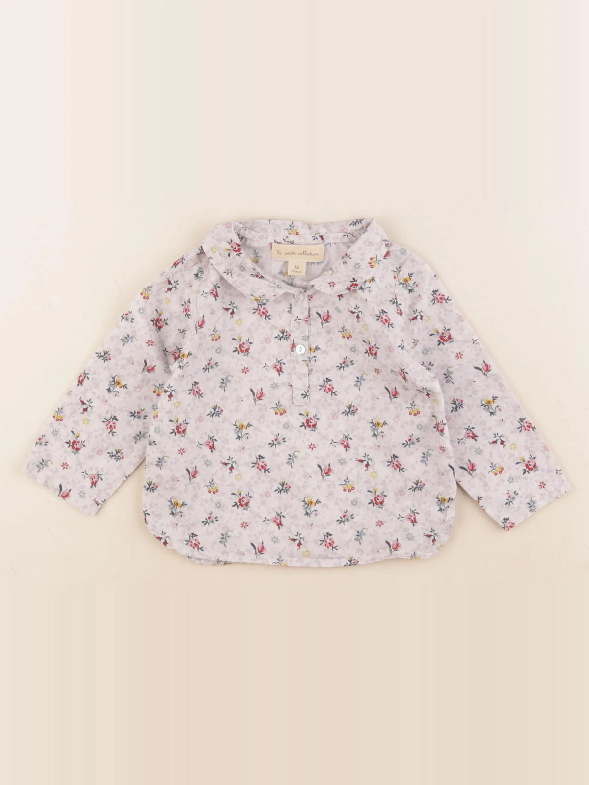 La Petite Collection - blouse gris - 12 mois