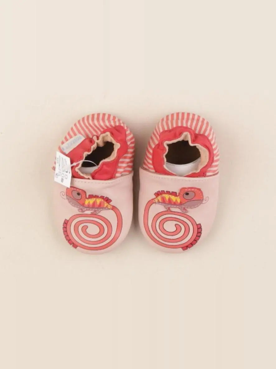 Robeez - chaussons rose - pointure 15/16/17