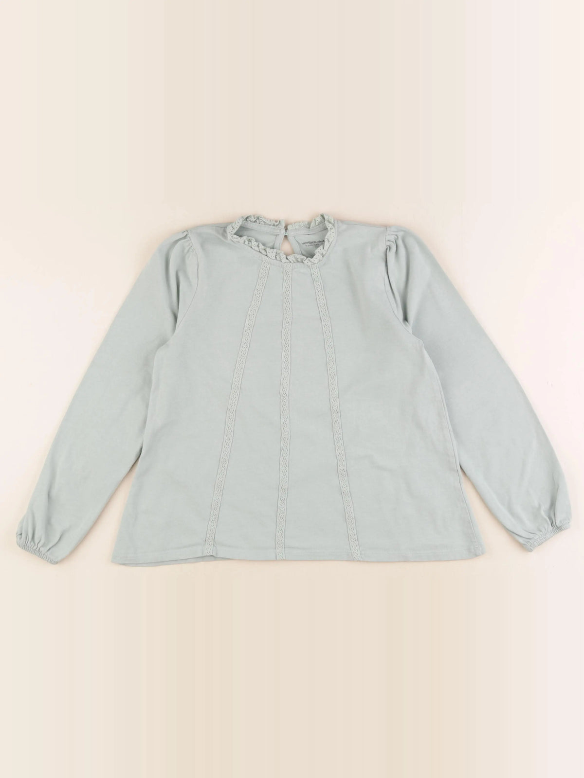 Vertbaudet - tee-shirt vert - 10 ans