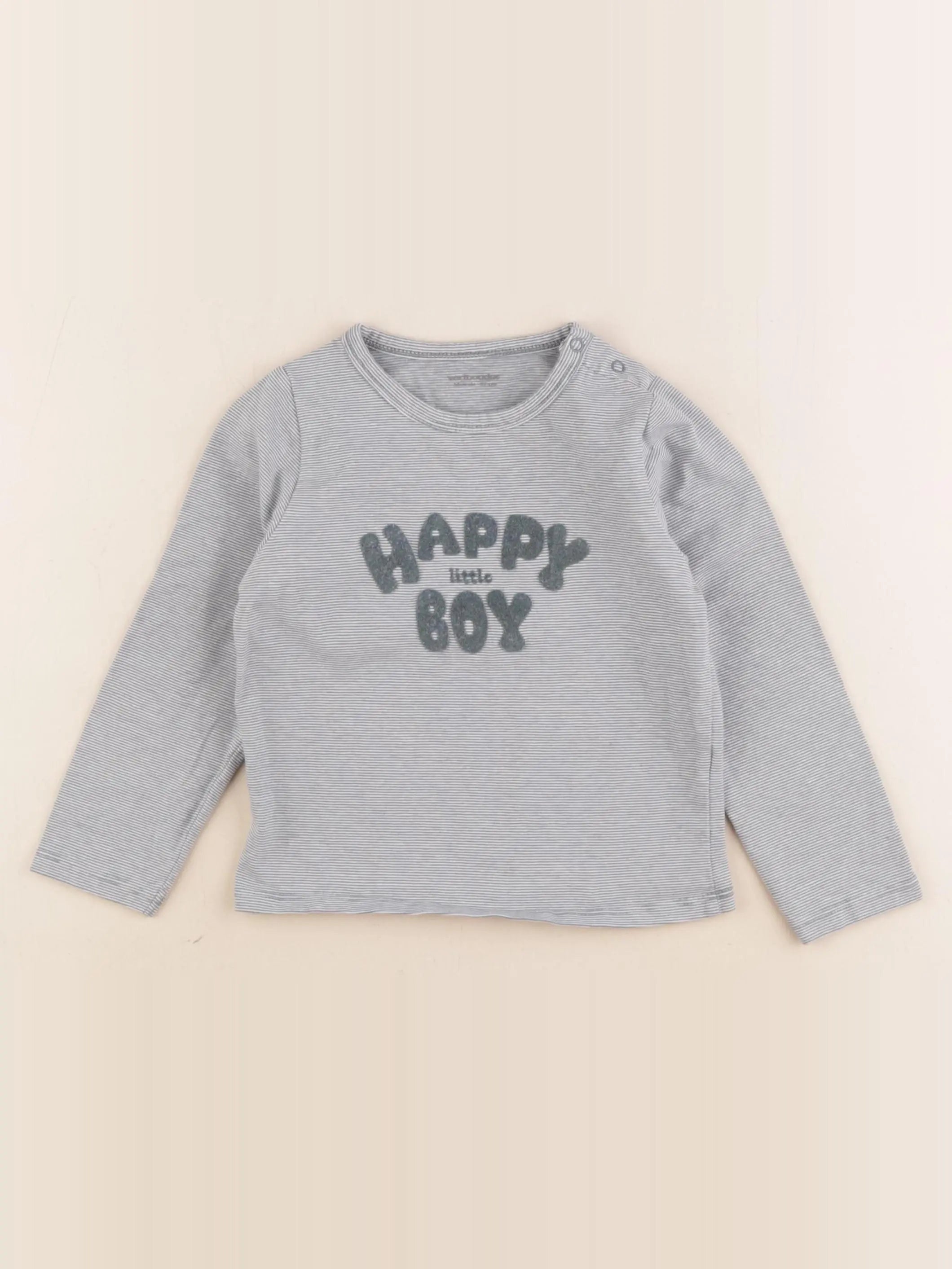 Vertbaudet - tee-shirt vert - 36 mois