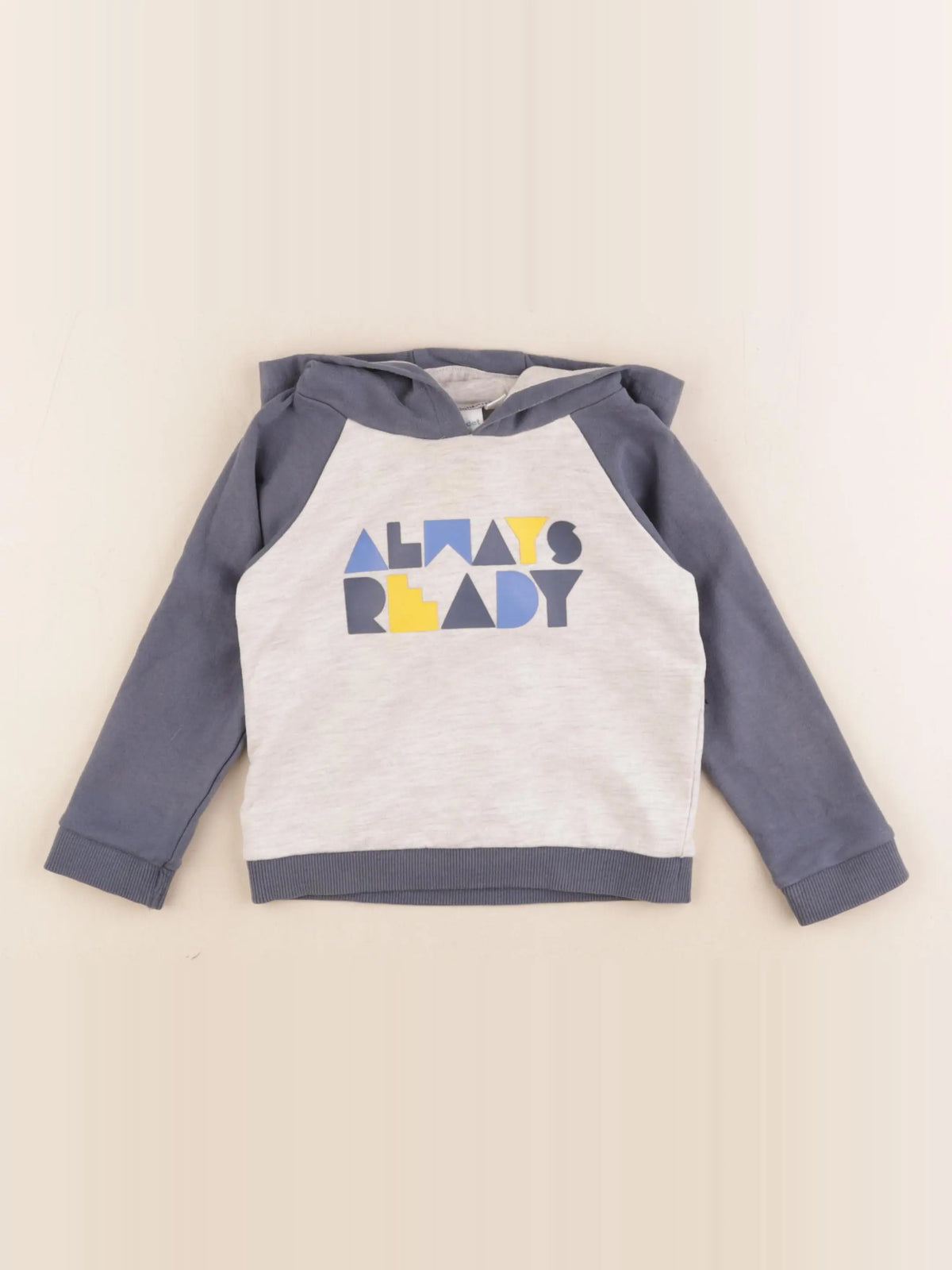 Vertbaudet - sweat bleu - 18 mois