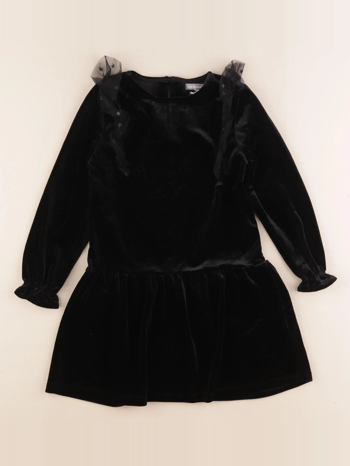 Vertbaudet - robe noir - 6 ans