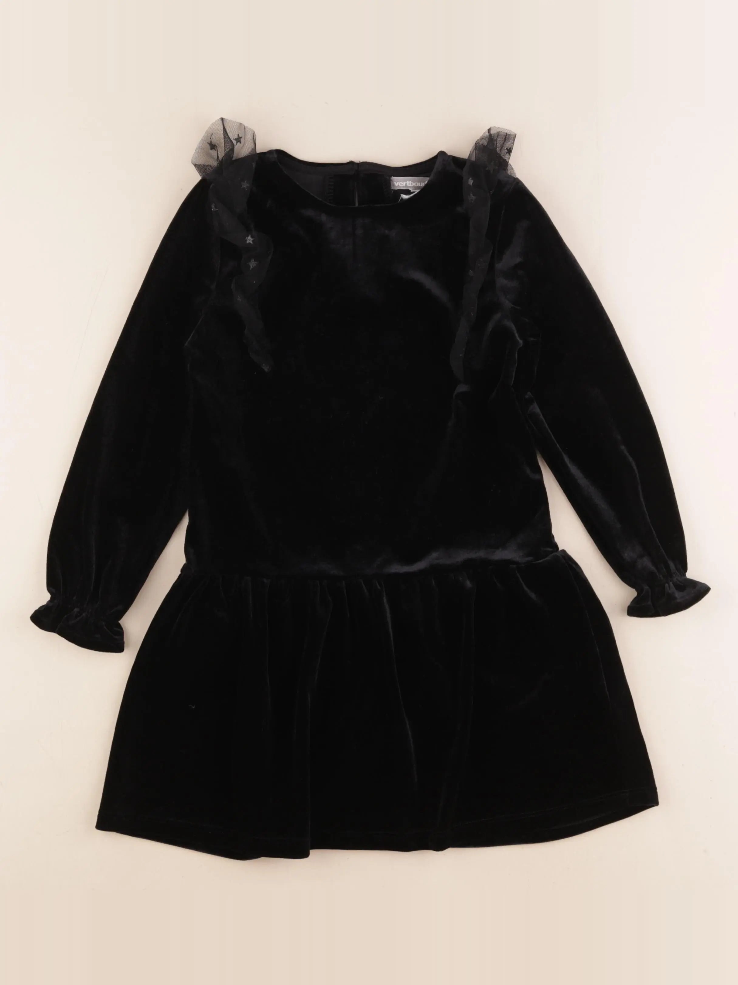 Vertbaudet - robe noir - 6 ans