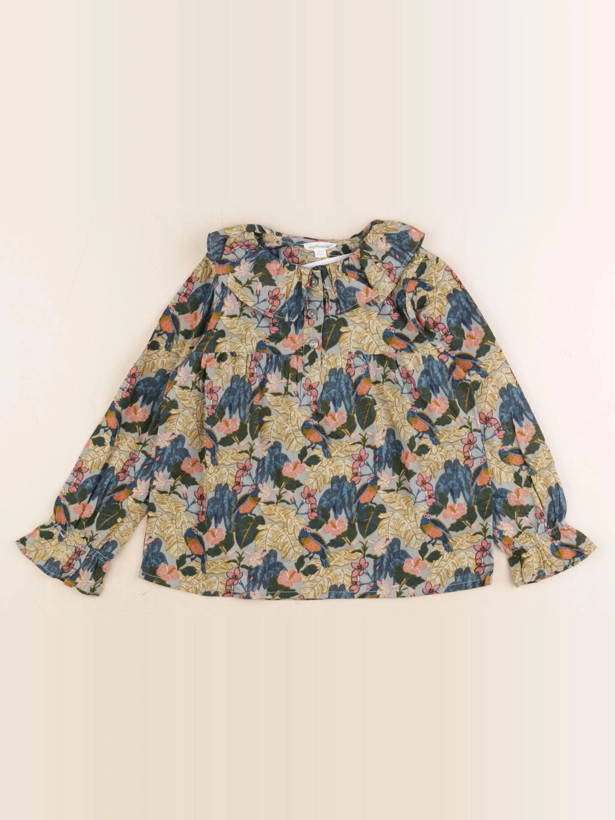 Vertbaudet - blouse multicolore - 6 ans