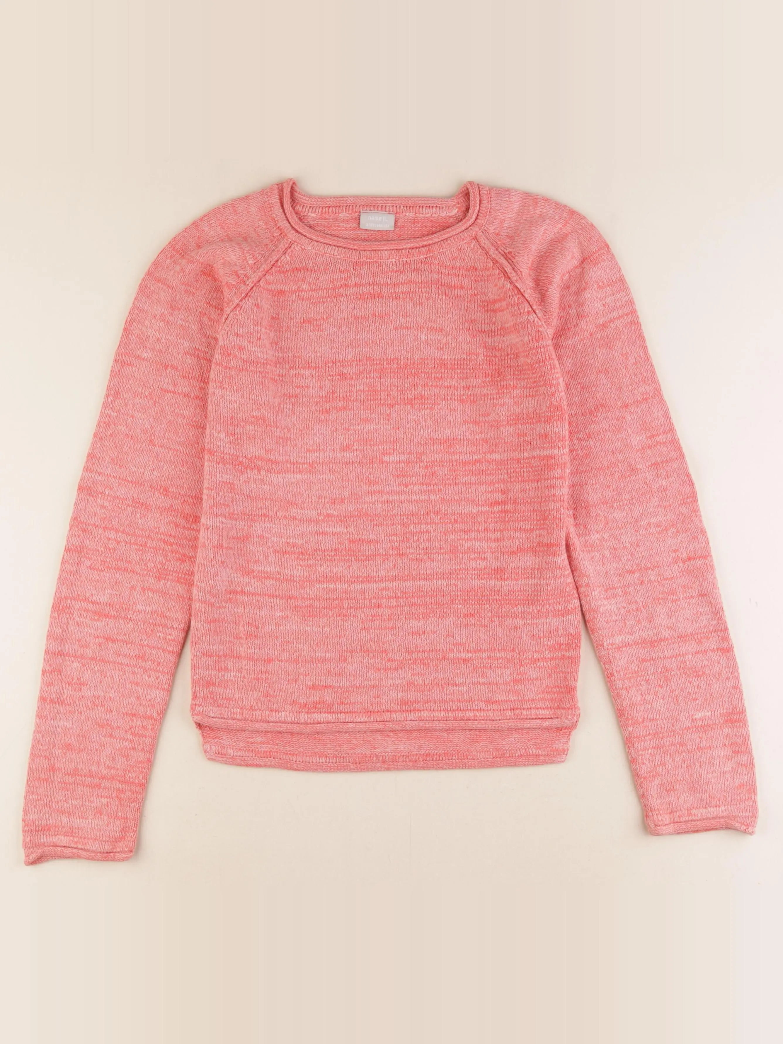 Name it - pull rose, rouge - 11/12 ans