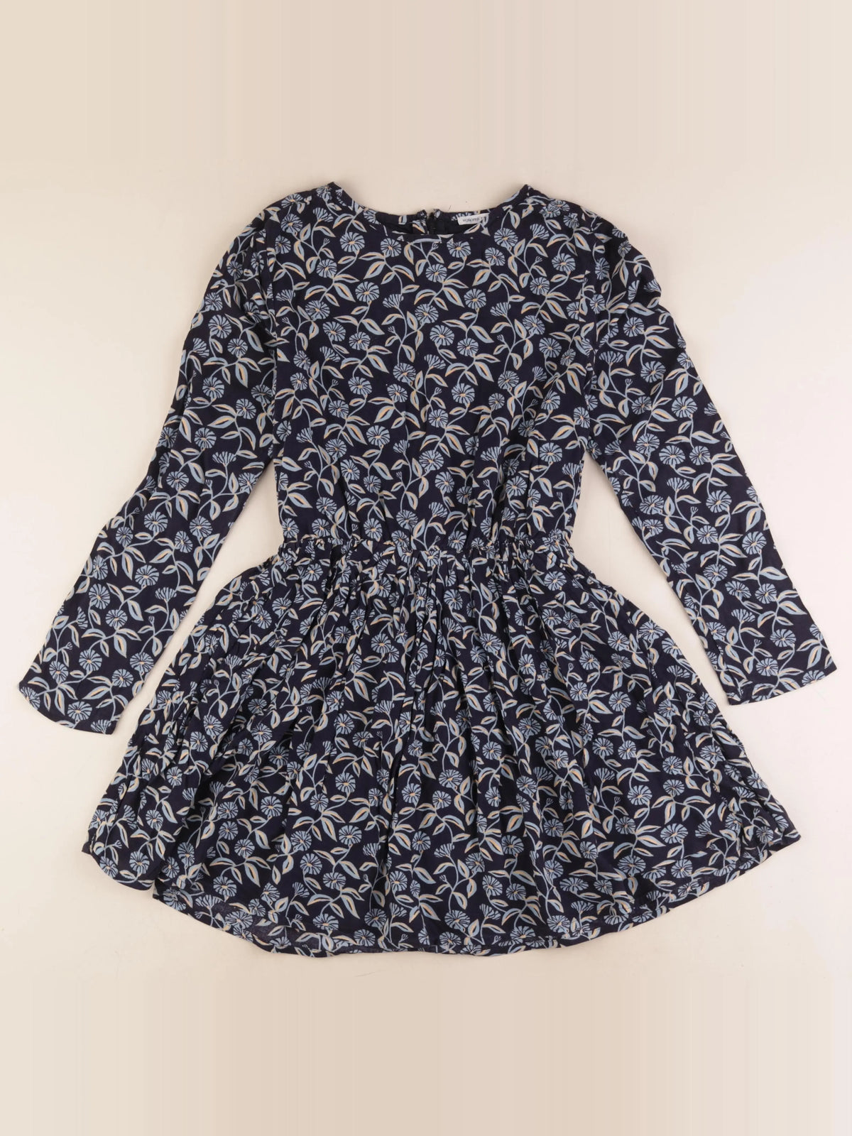 Monoprix - robe bleu - 12 ans