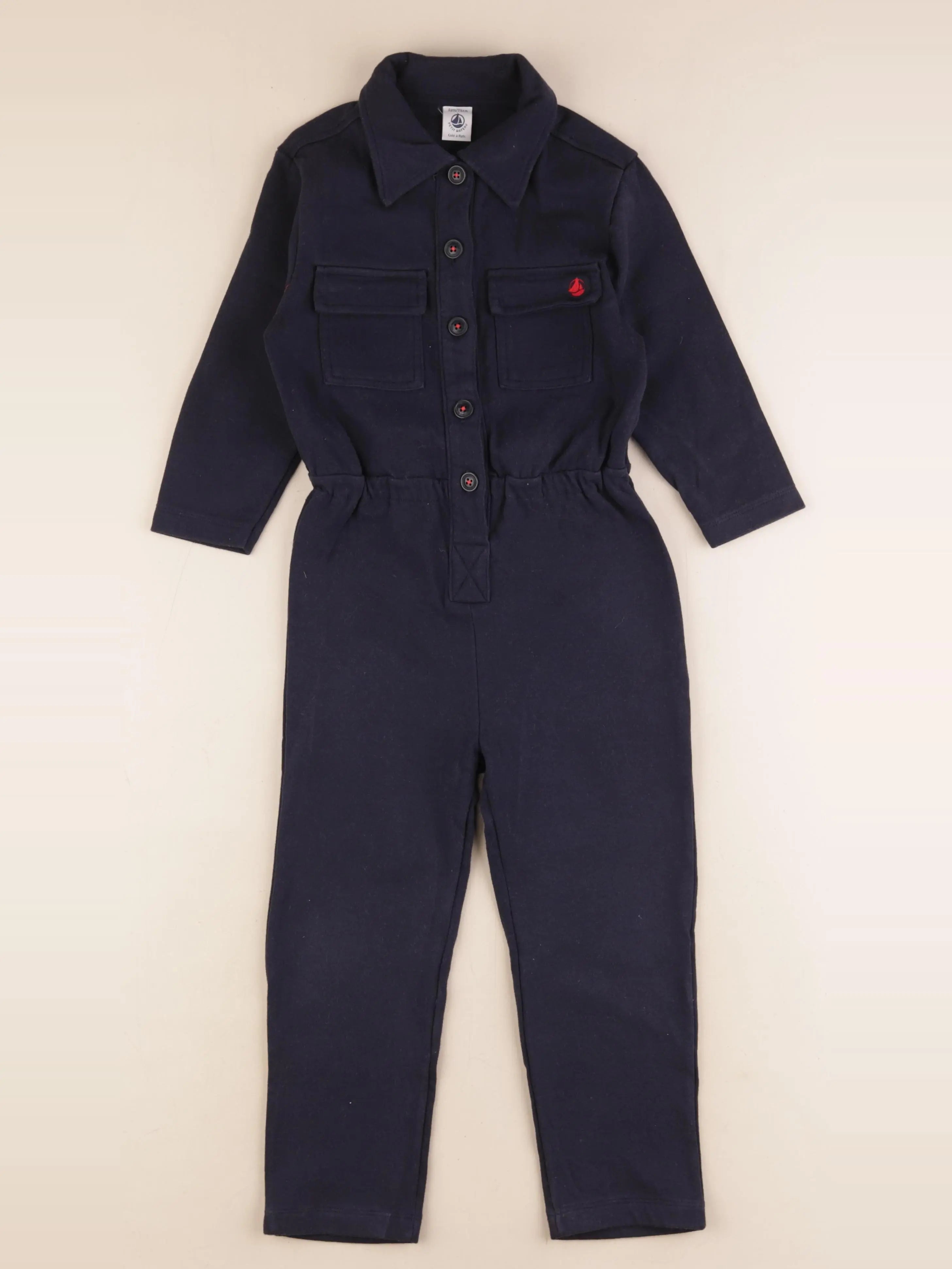 Petit Bateau - combinaison bleu - 6 ans