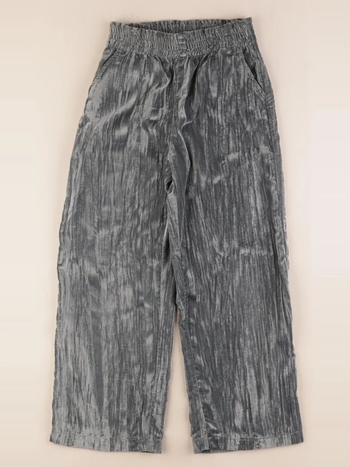 H&M - pantalon vert - 7/8 ans