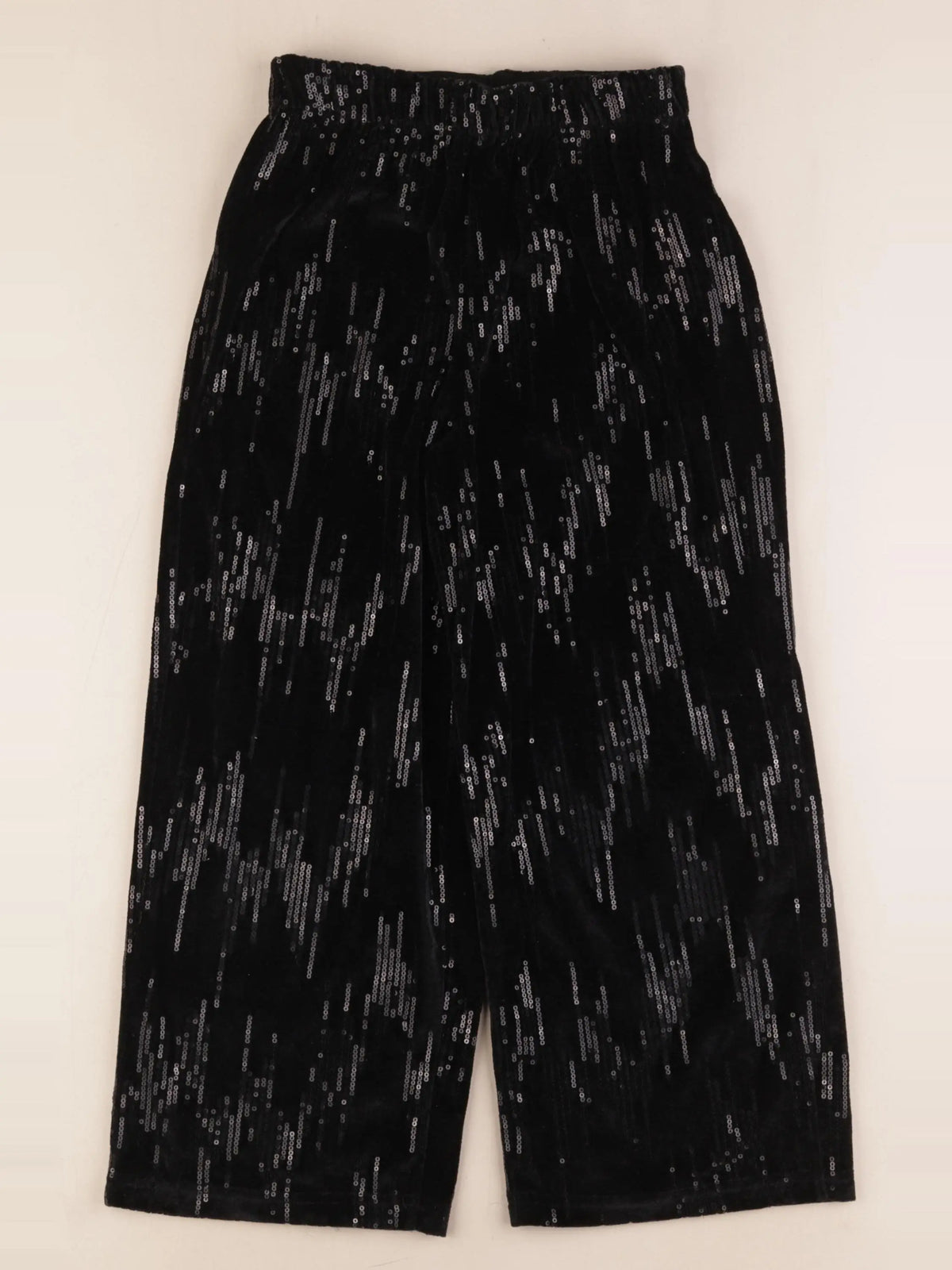 Zara - pantalon noir, argent - 8 ans