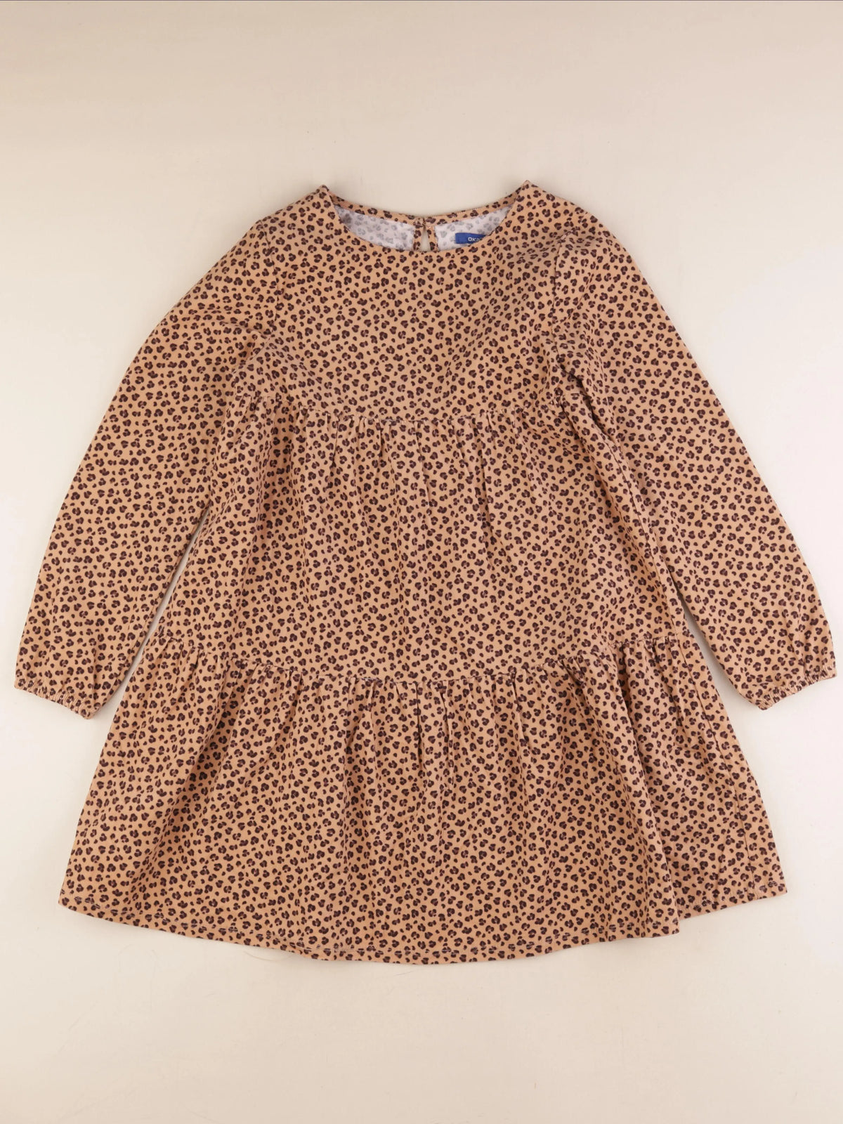 Okaidi - robe marron, noir - 10 ans