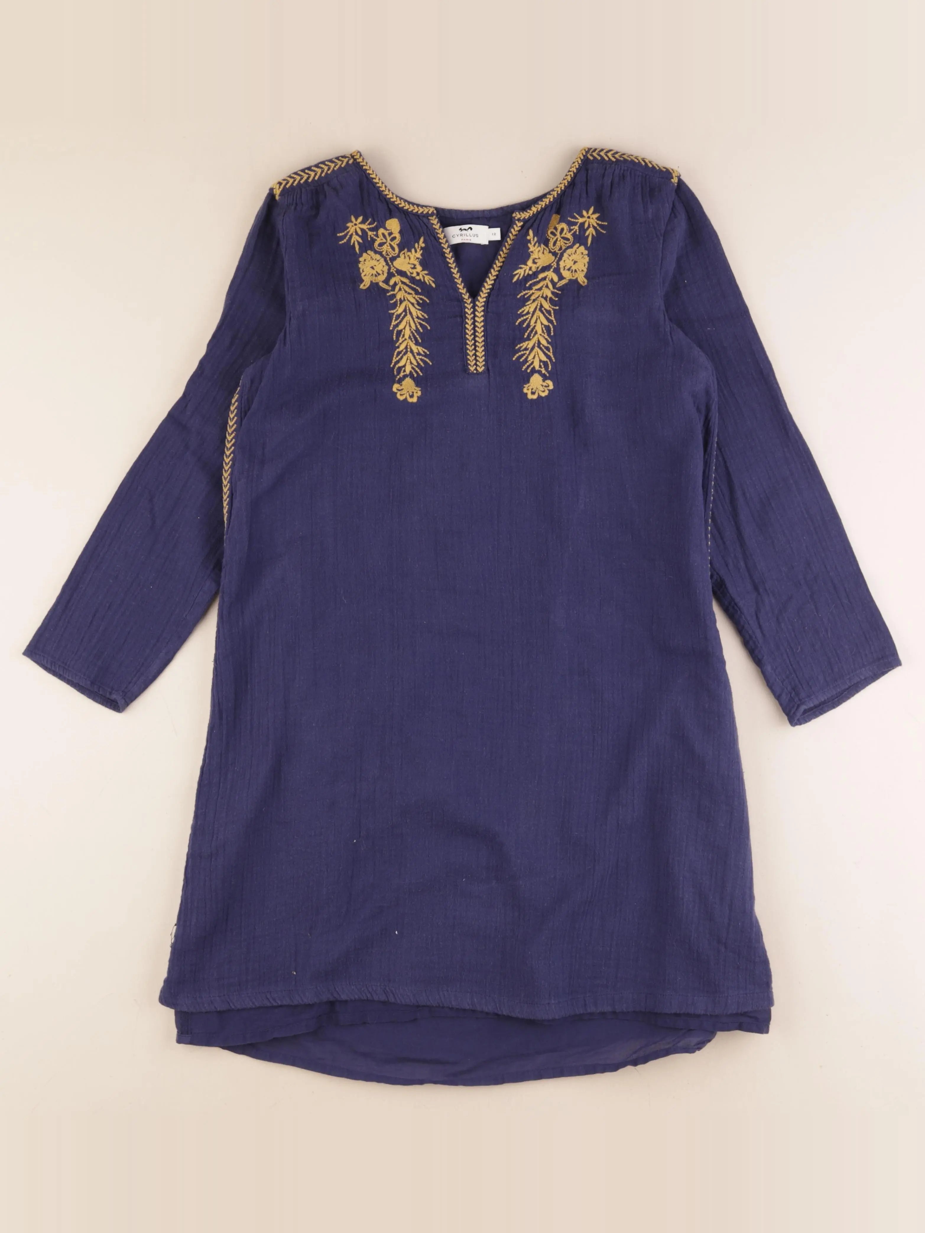 Cyrillus - robe bleu - 12 ans