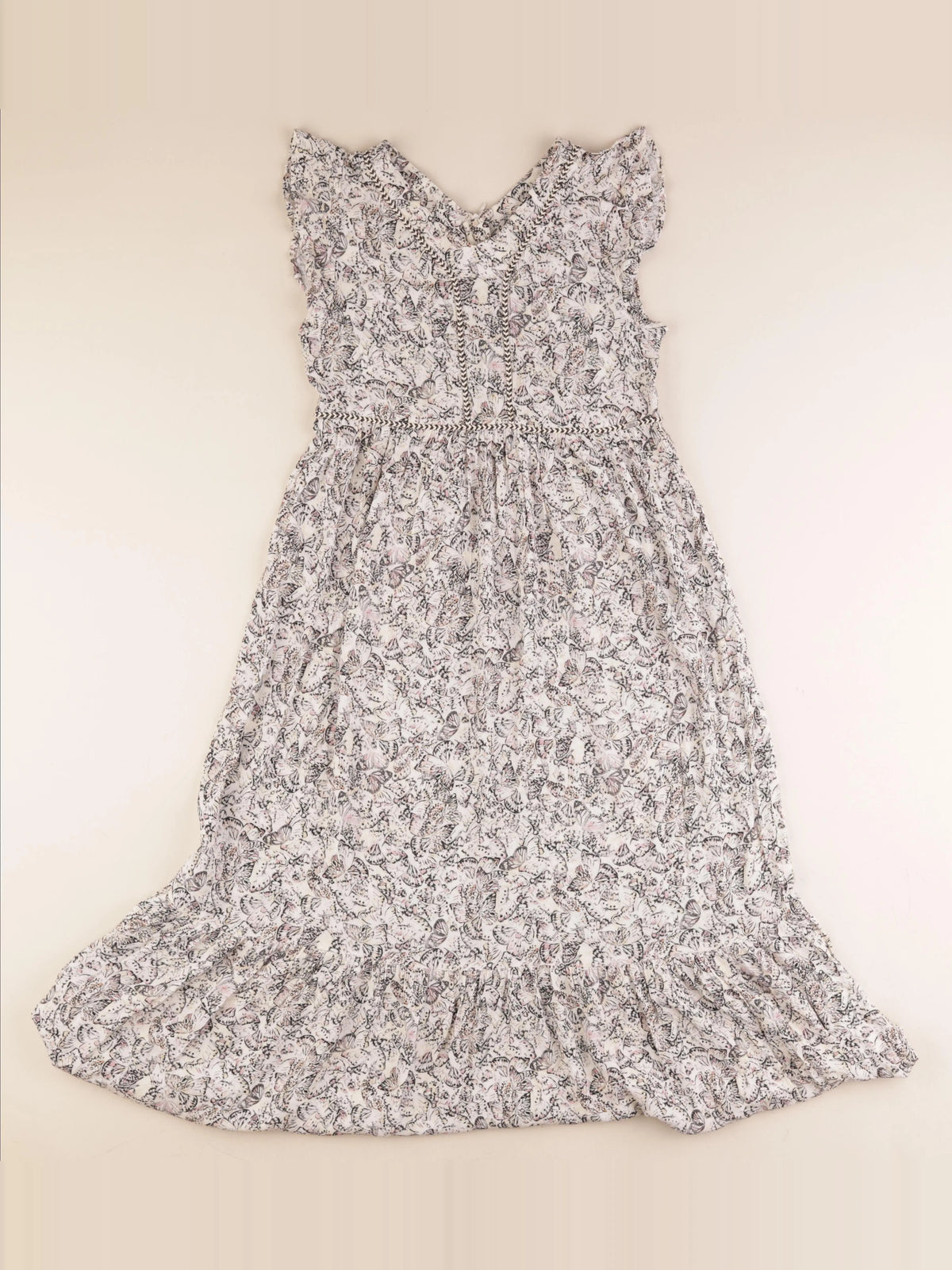 IKKS - robe beige - 10 ans