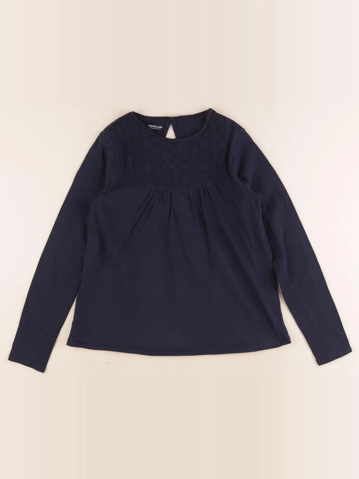 Vertbaudet - tee-shirt bleu - 12 ans