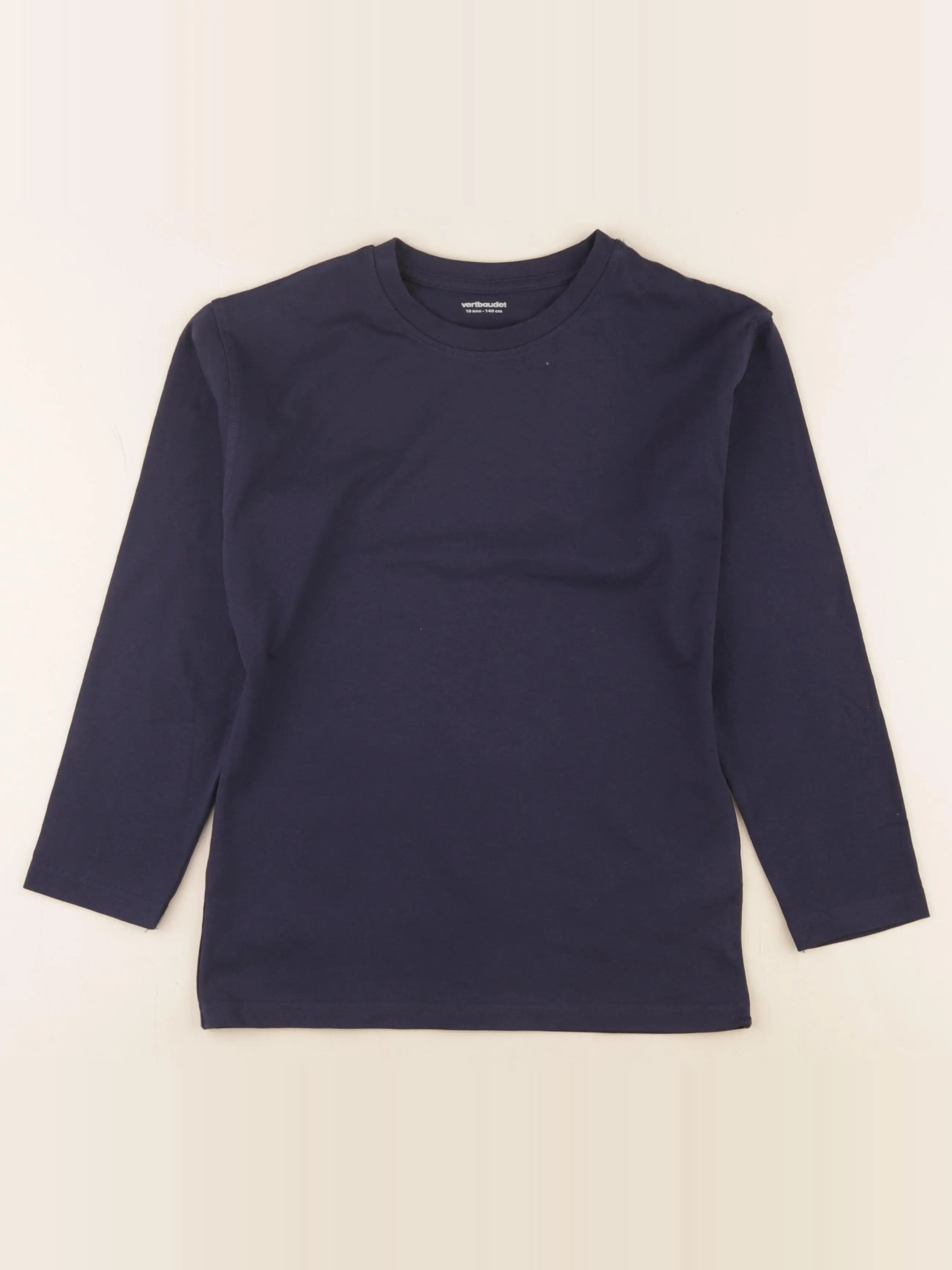Vertbaudet - tee-shirt bleu - 10 ans