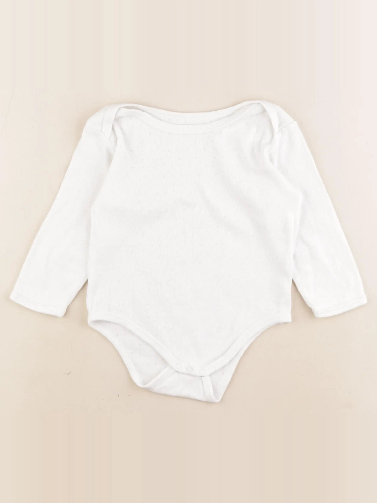 Vertbaudet - body blanc - 24 mois