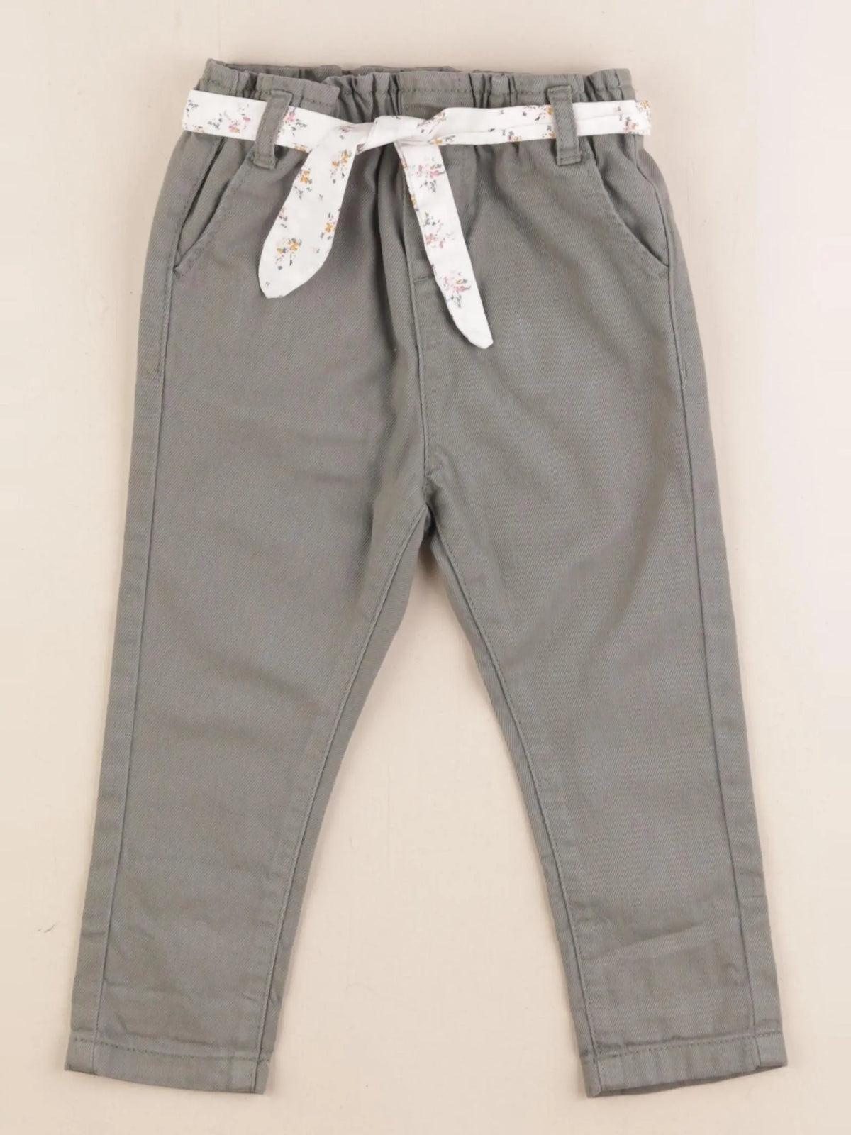 Vertbaudet - pantalon vert - 24 mois