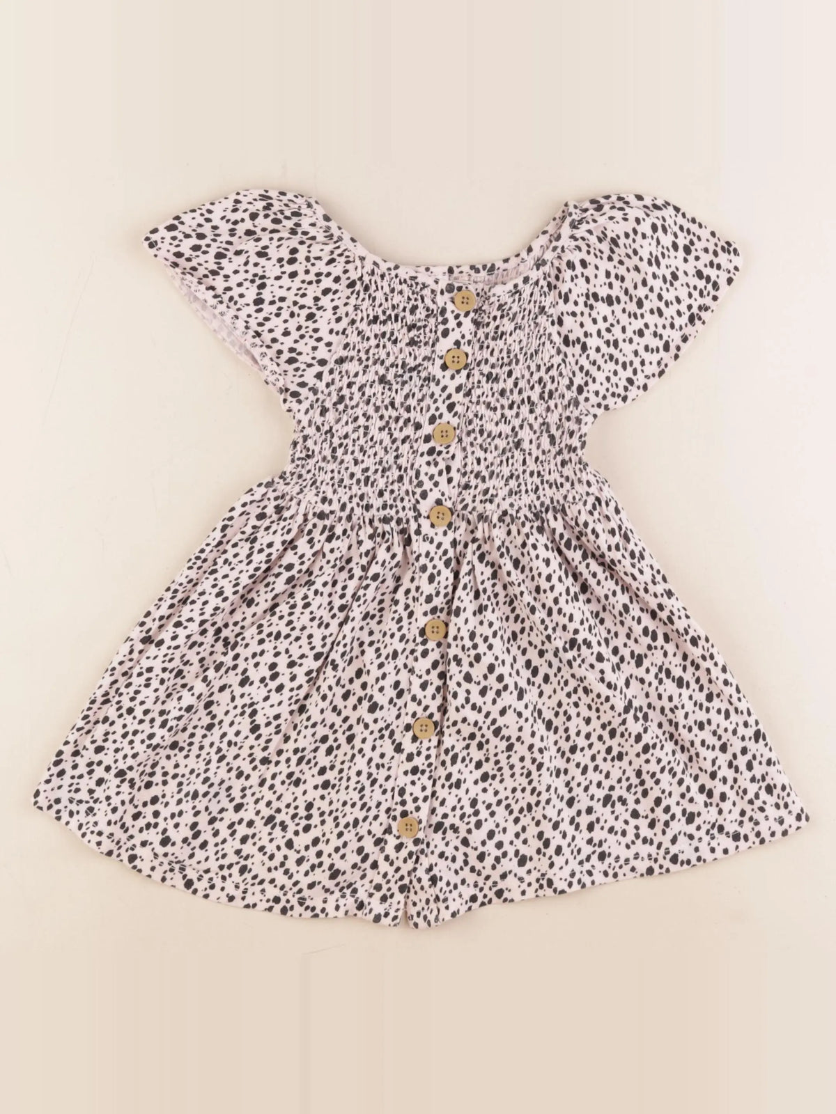 Next - robe rose - 12/18 mois