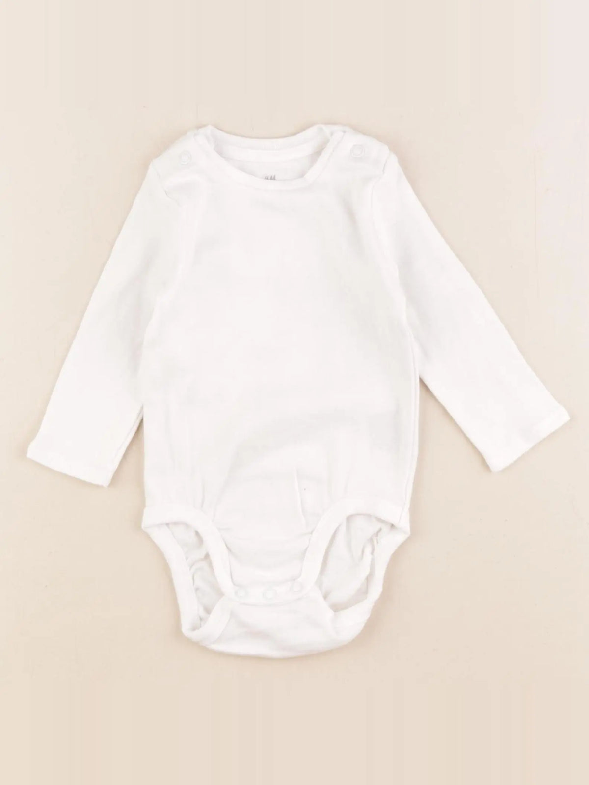 H&M - body blanc - 2/4 mois
