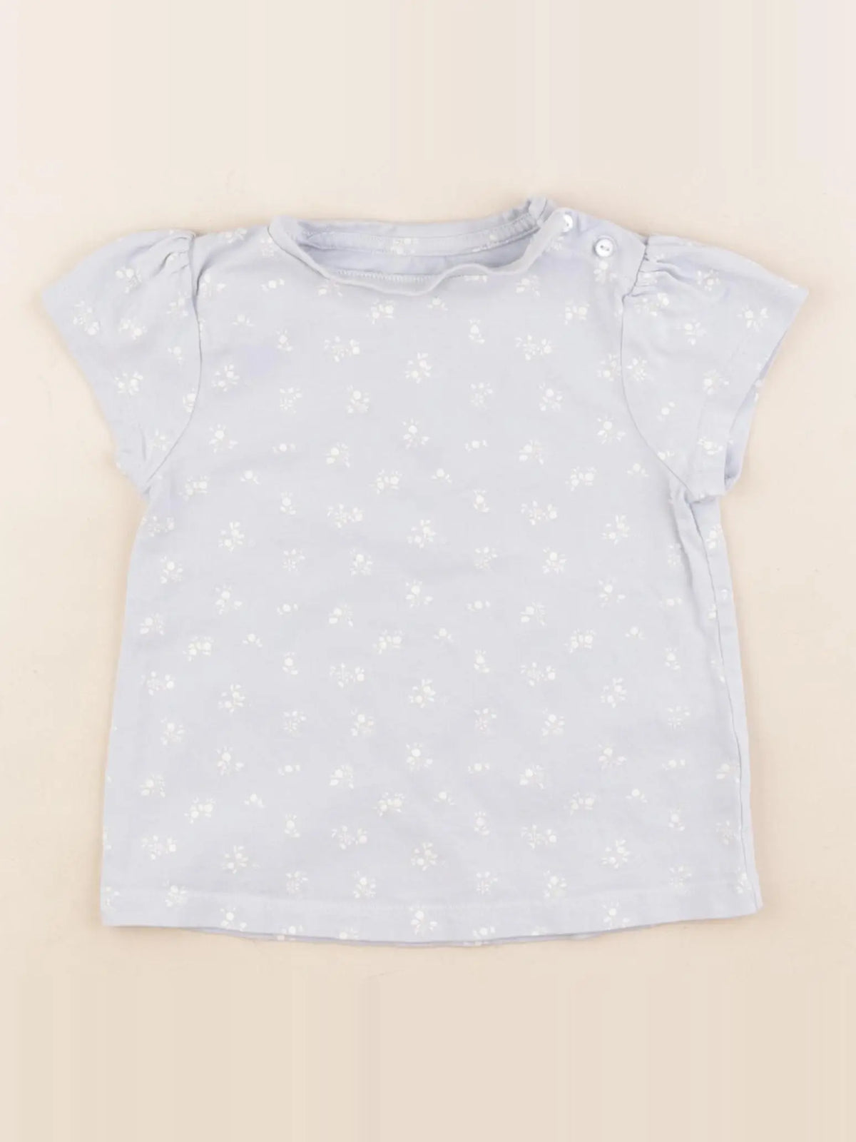 Vertbaudet - tee-shirt bleu - 36 mois
