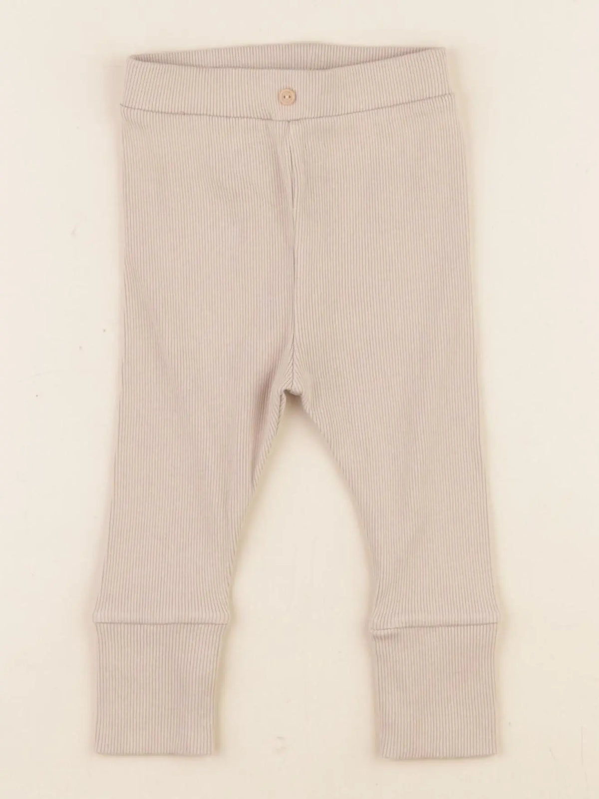 Vertbaudet - legging beige - 9 mois