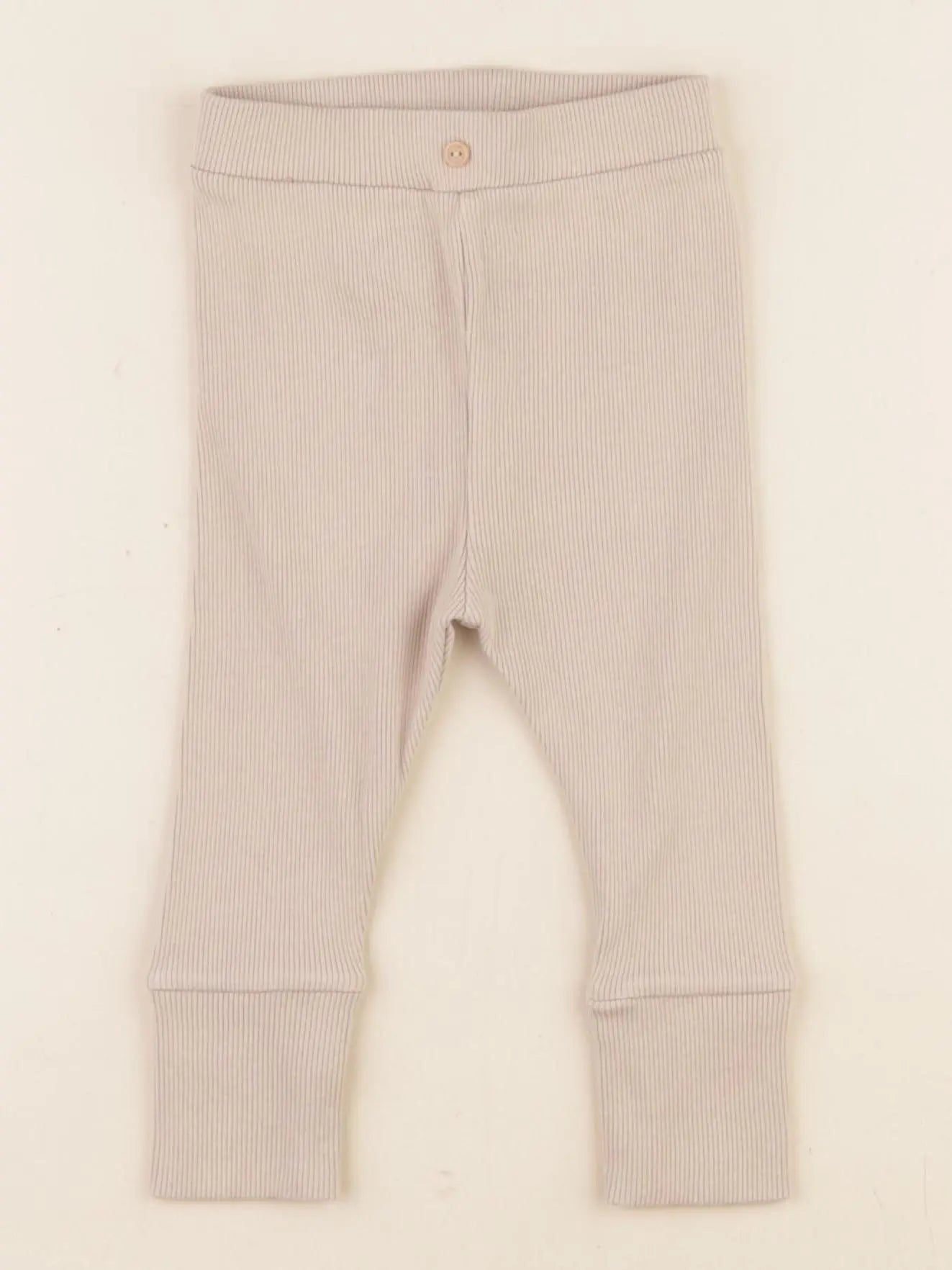 Vertbaudet - legging beige - 9 mois