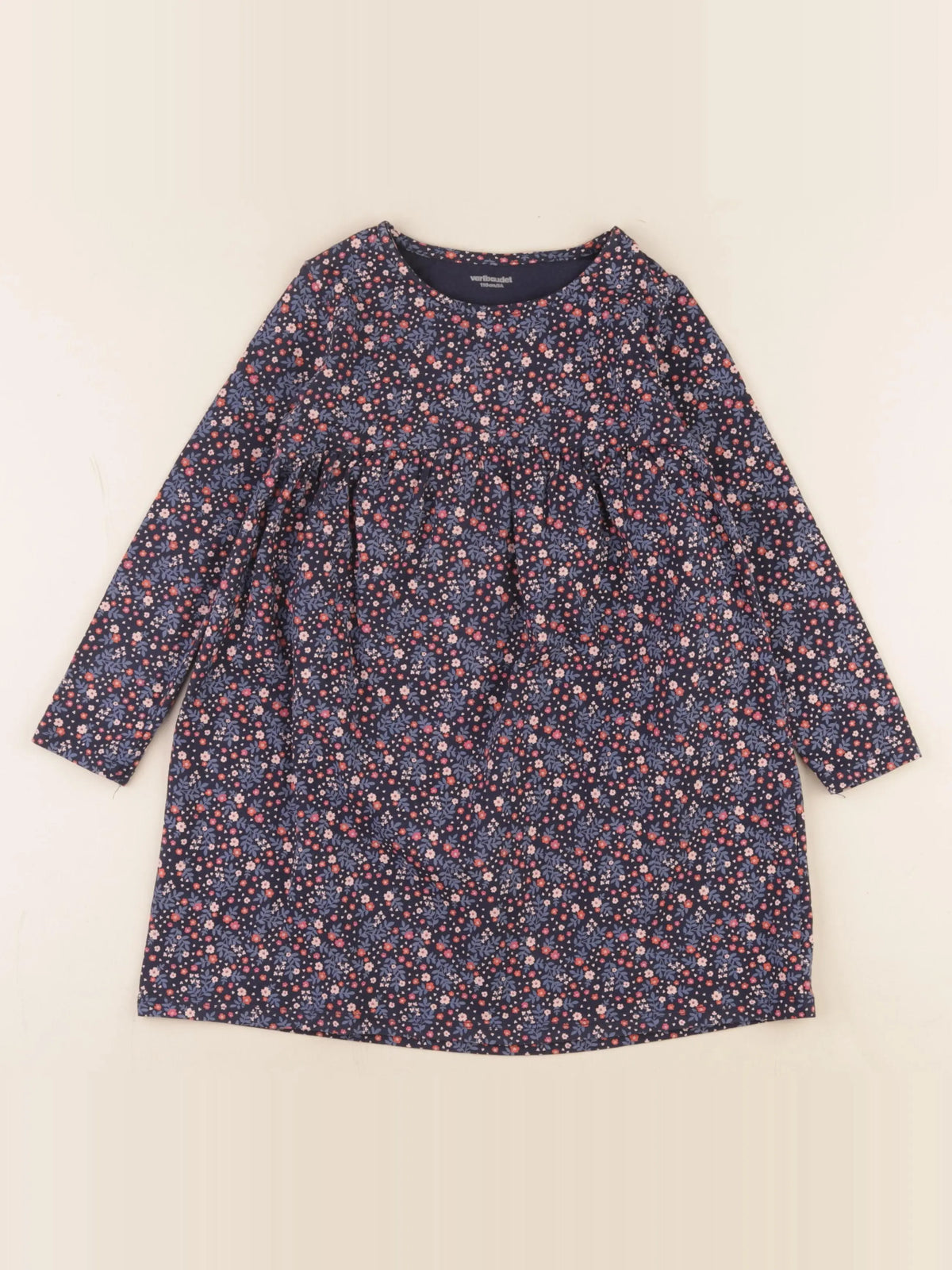Vertbaudet - robe bleu - 5 ans
