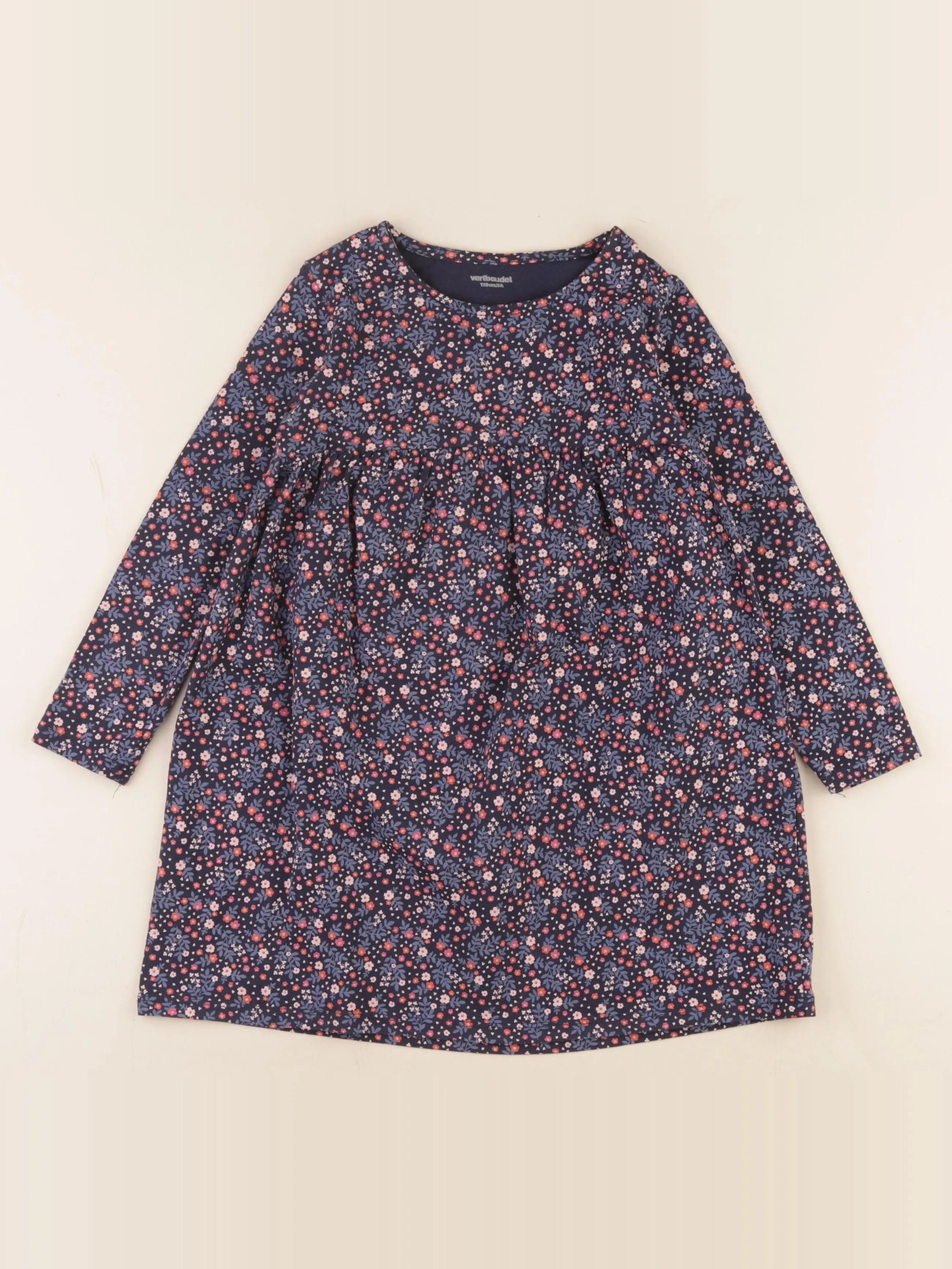 Vertbaudet - robe bleu - 5 ans