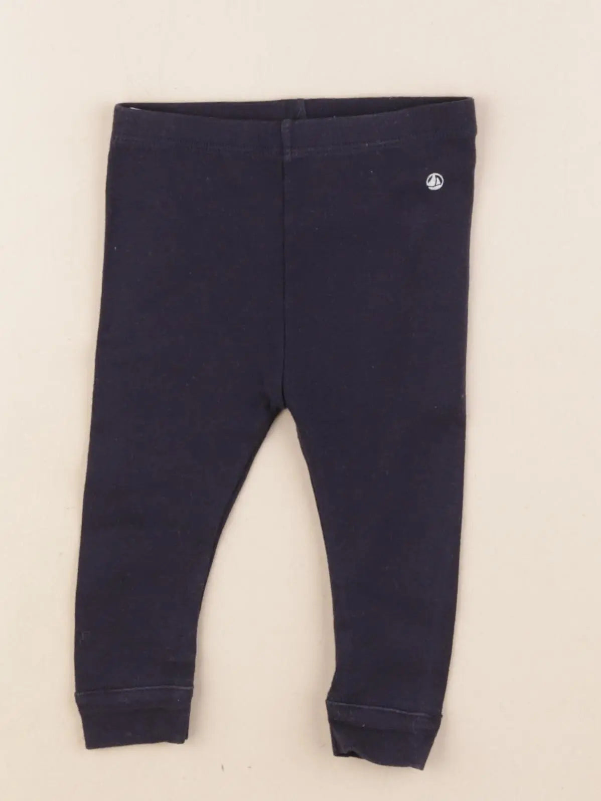 Petit Bateau - legging bleu - 6 mois