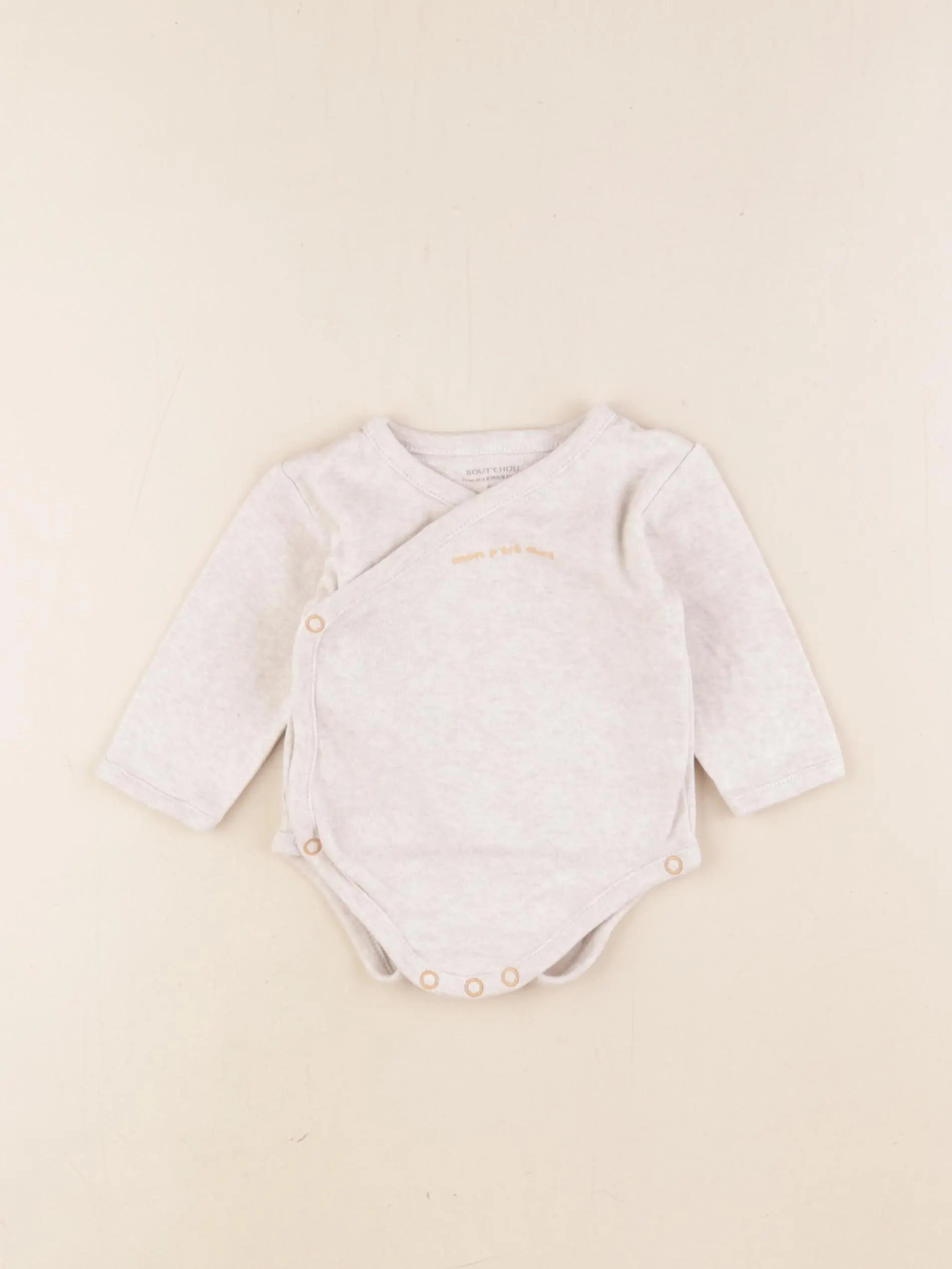 Boutchou - body beige - 6 mois