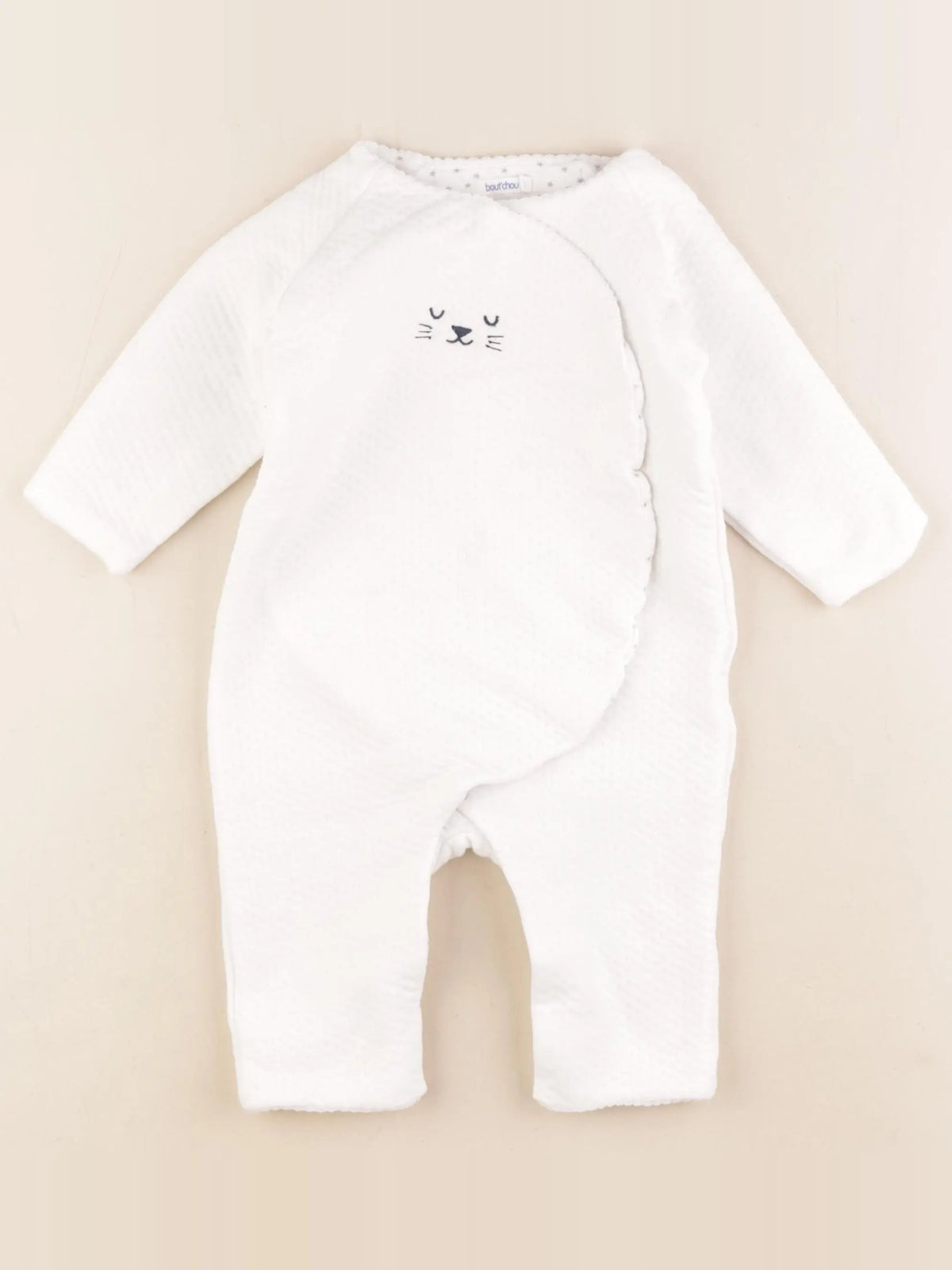 Boutchou - combinaison blanc - 9 mois