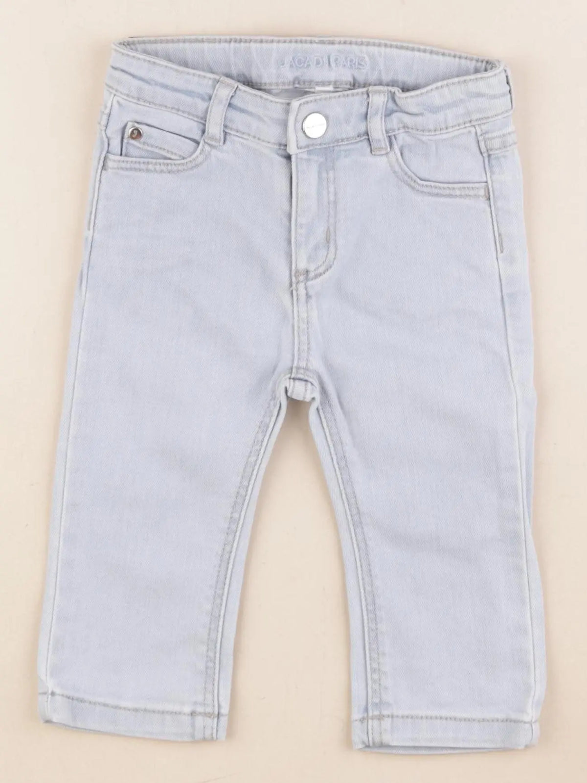 Jacadi - jean bleu - 12 mois