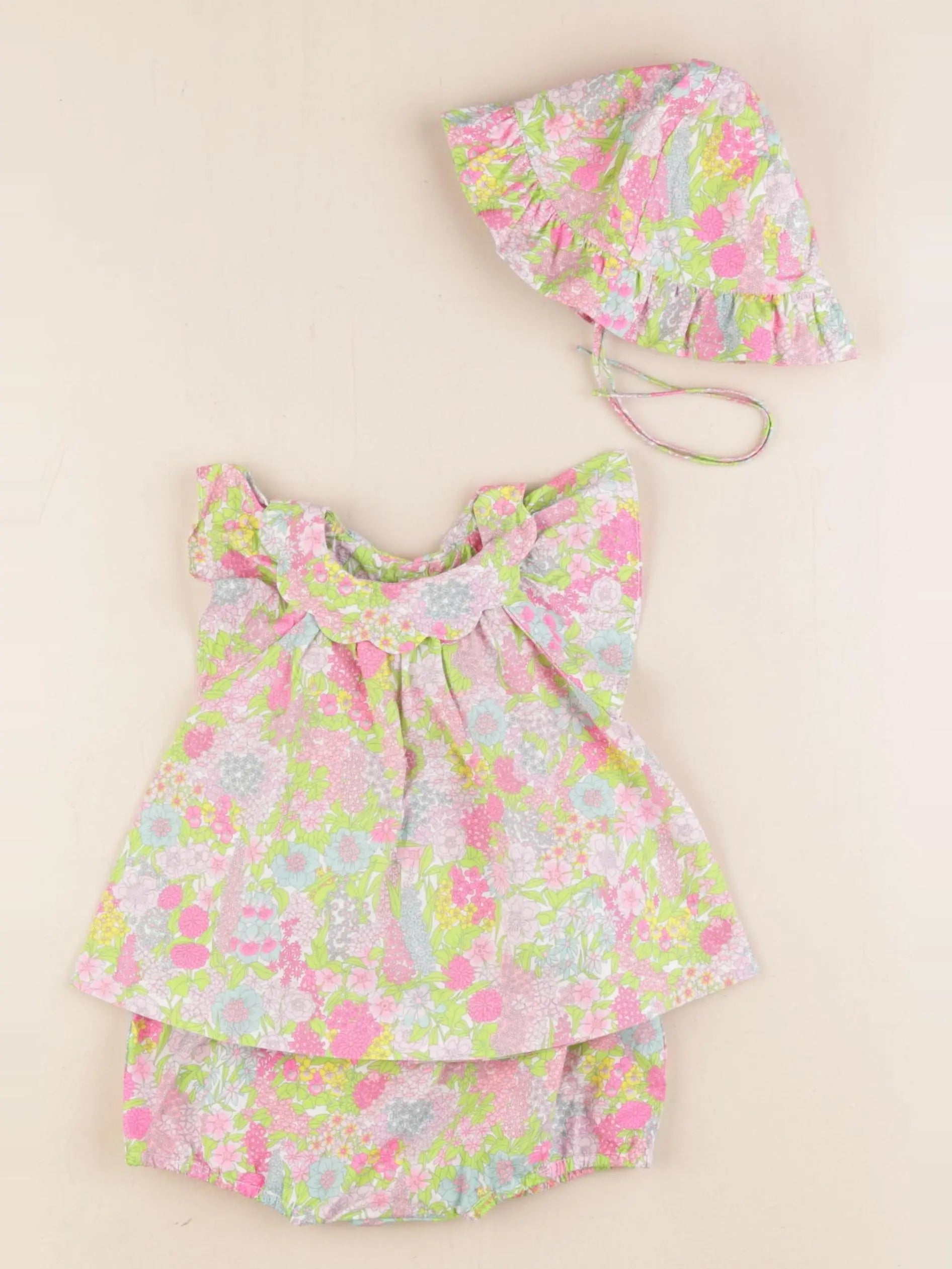 Jacadi - ensemble liberty multicolore - 6 mois