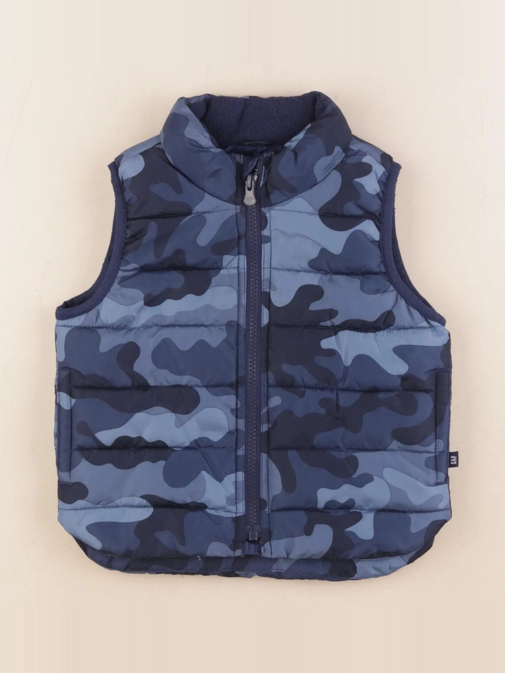 Zara - doudoune bleu - 12/18 mois