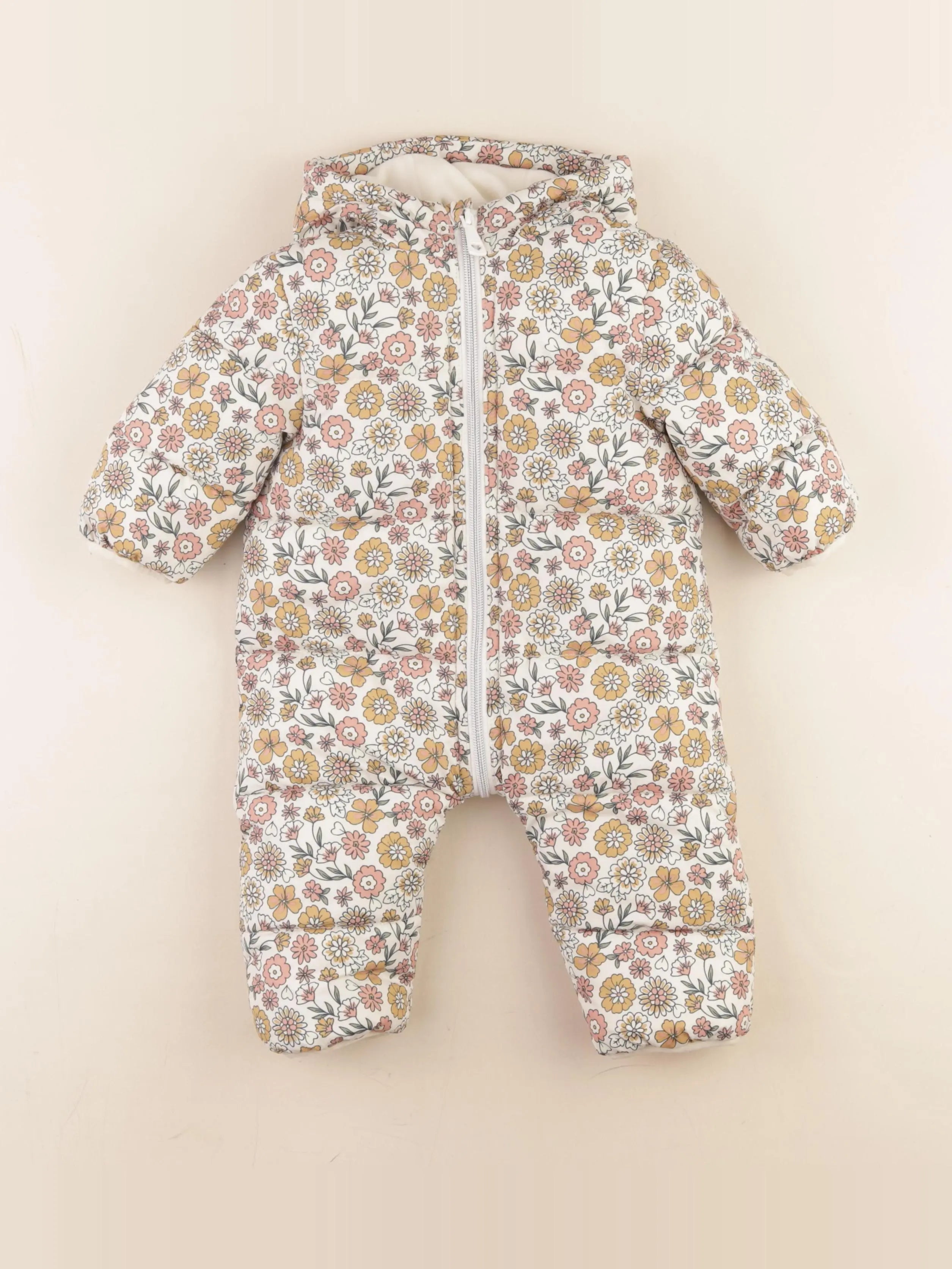 Vertbaudet - combi-pilote beige - 6 mois