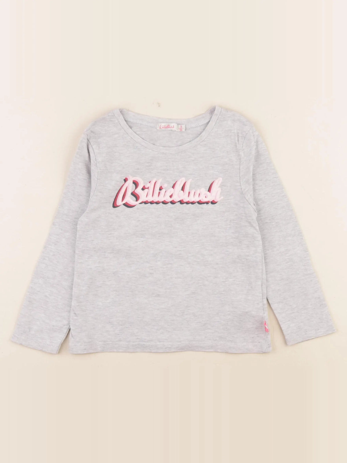 Billie Blush - tee-shirt gris - 3 ans