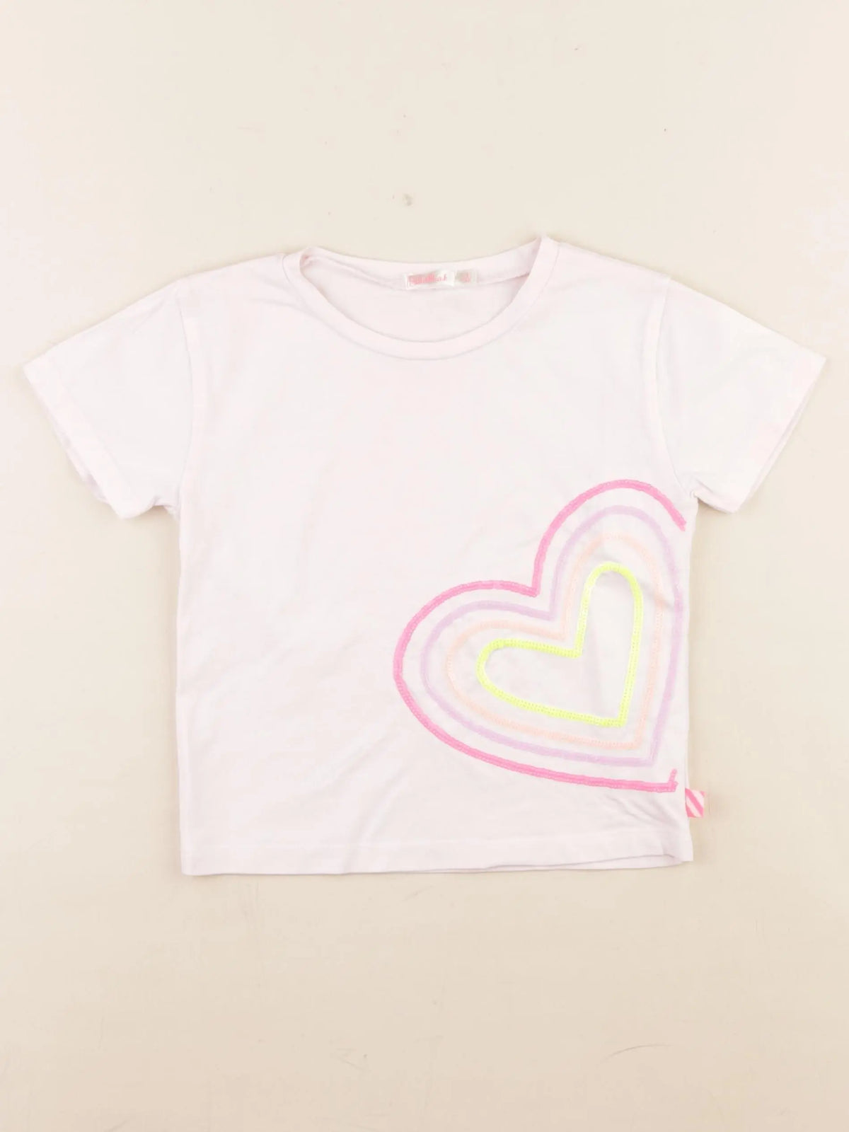 Billie Blush - tee-shirt rose - 3 ans