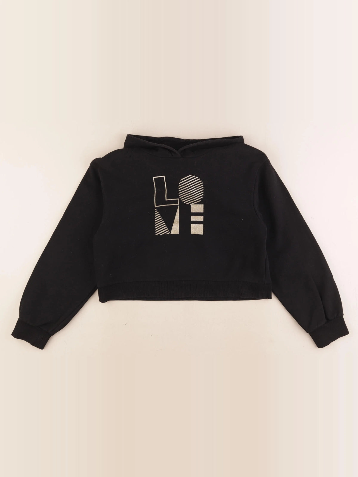 Galeries Lafayette - sweat noir - 12 ans