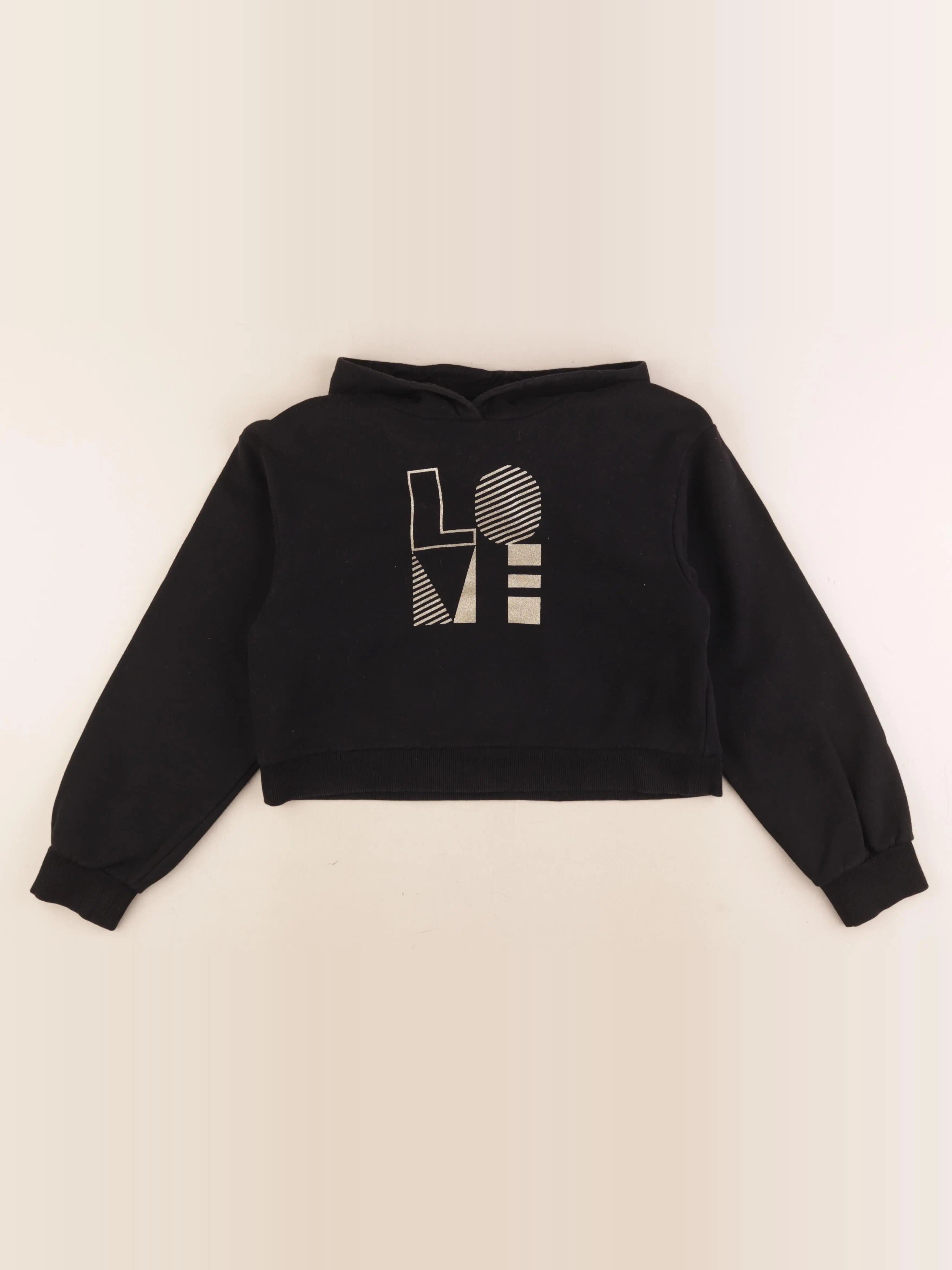 Galeries Lafayette - sweat noir - 12 ans