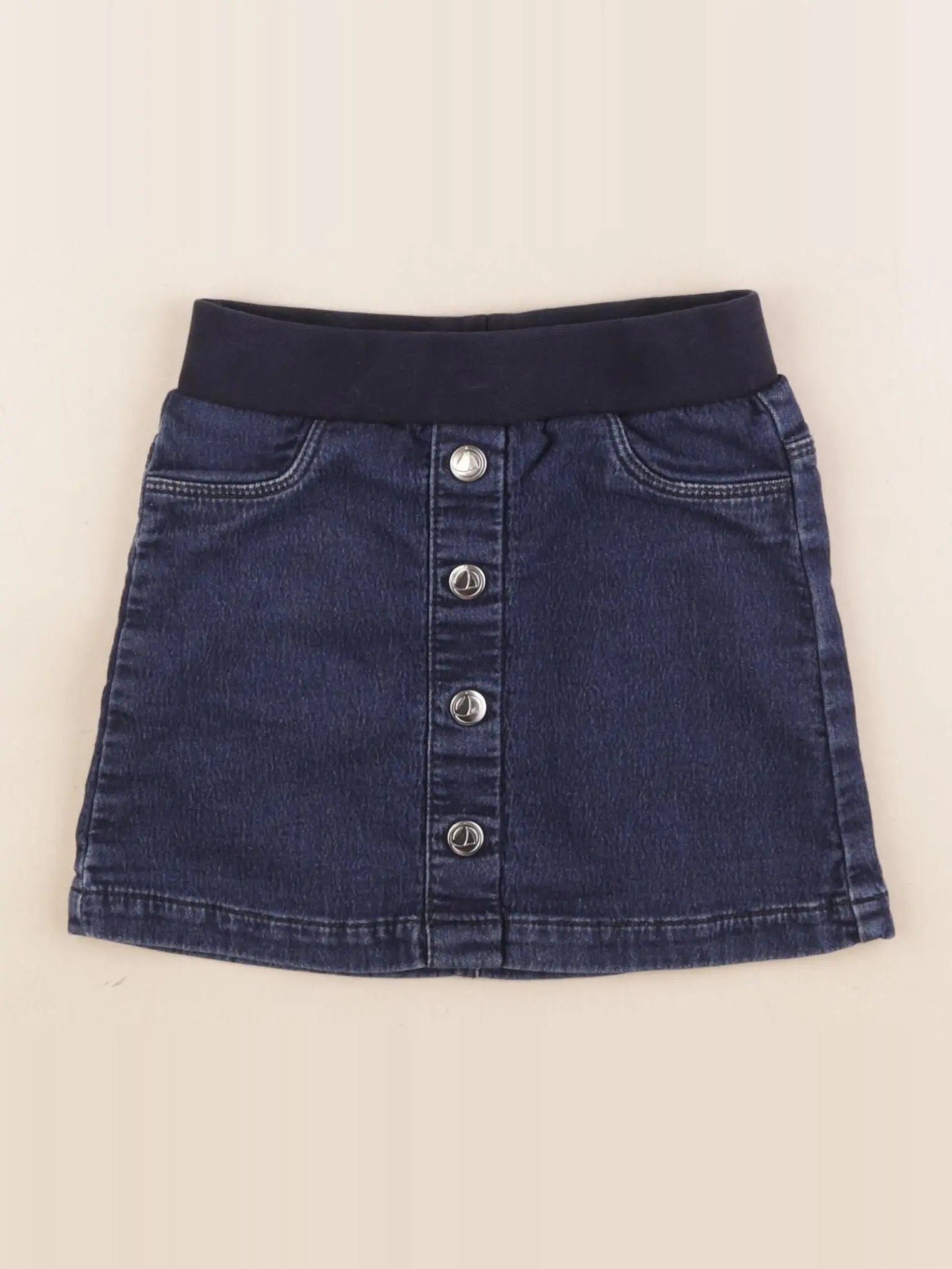 Petit Bateau - jupe bleu - 5 ans
