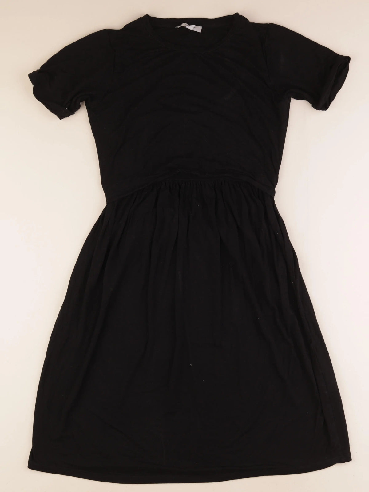 Envie de fraise - robe grossesse, allaitement noir - 36 à 38
