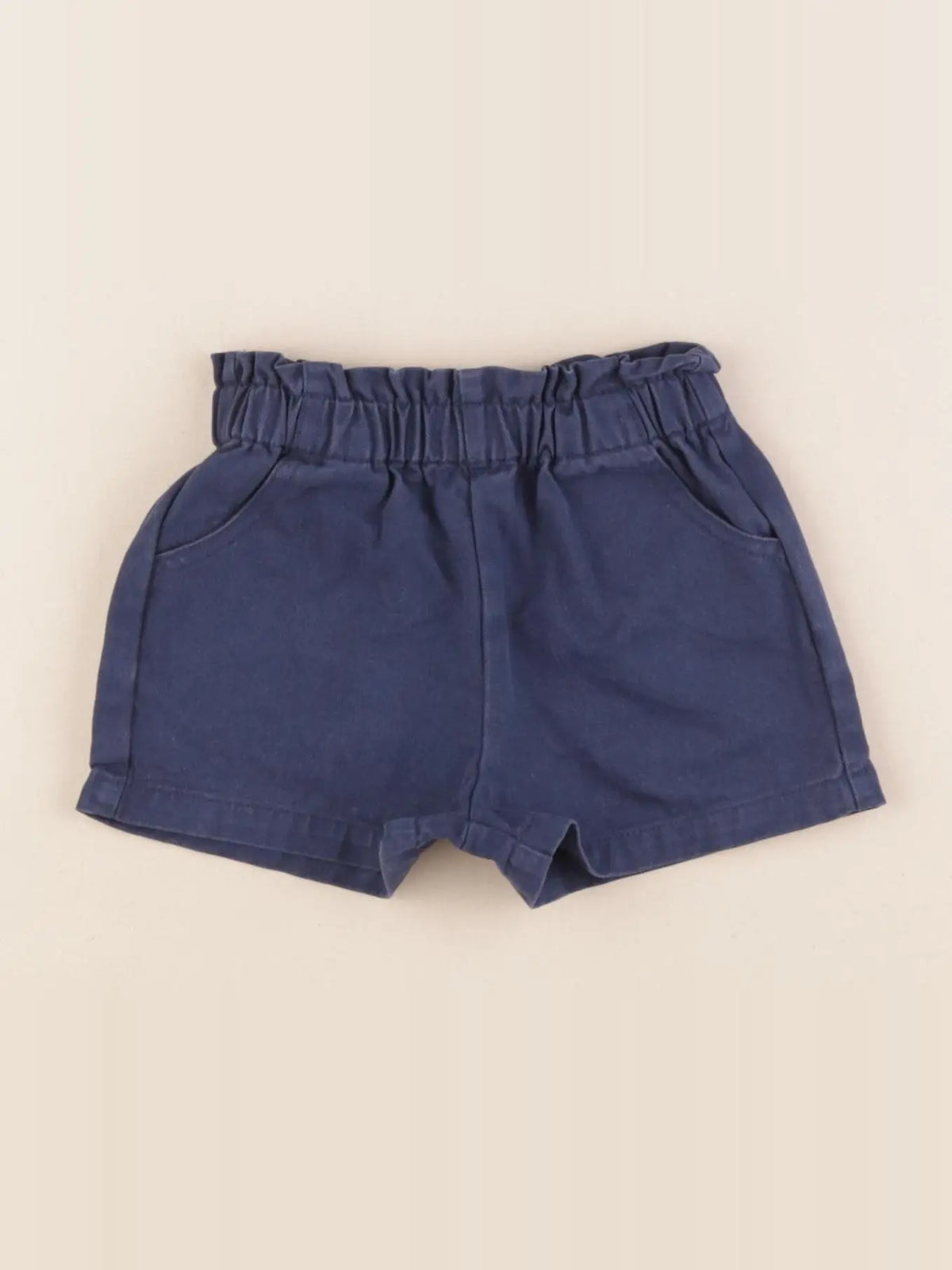 Vertbaudet - short bleu - 6 mois