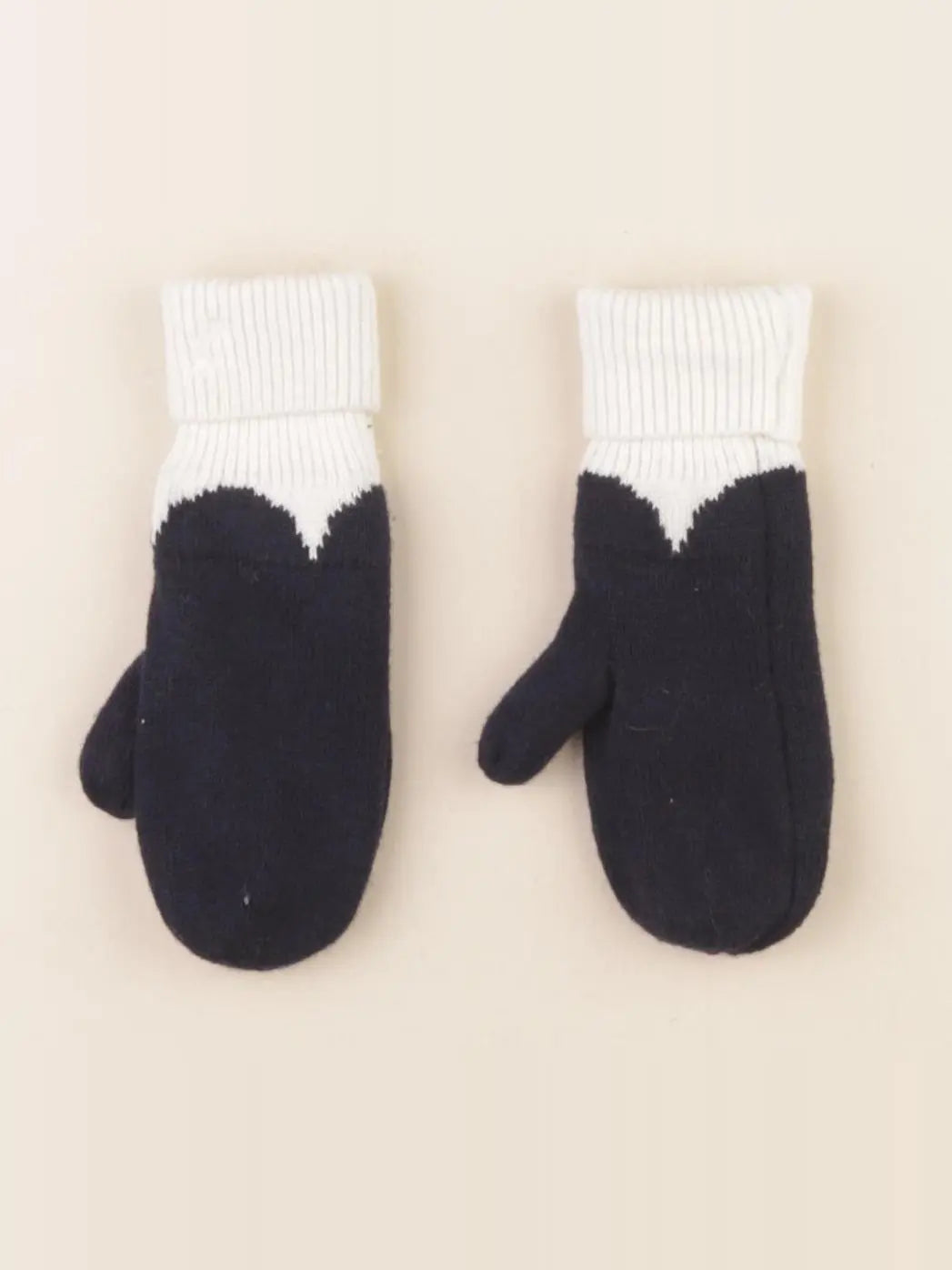 Jacadi - moufles bleu, blanc - 24/36 mois