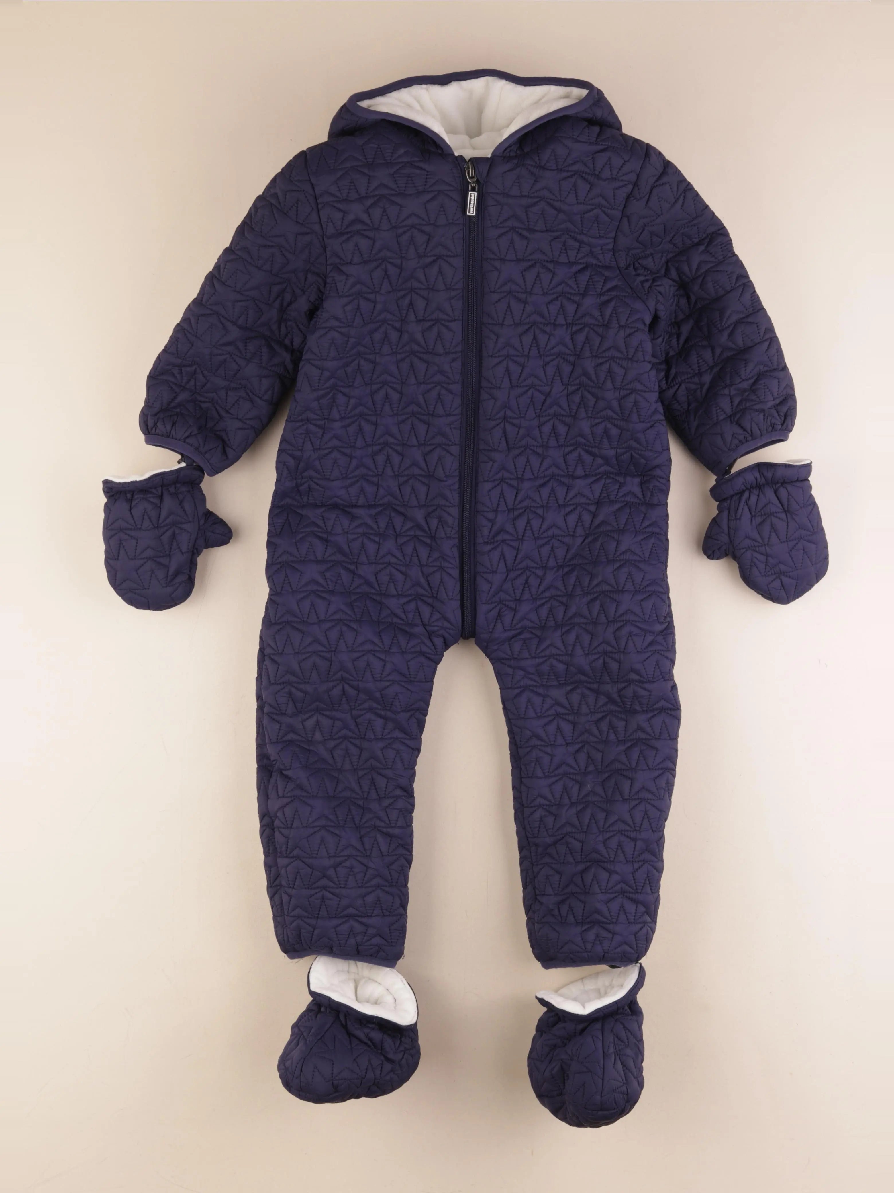 Vertbaudet - combi-pilote bleu - 3 ans