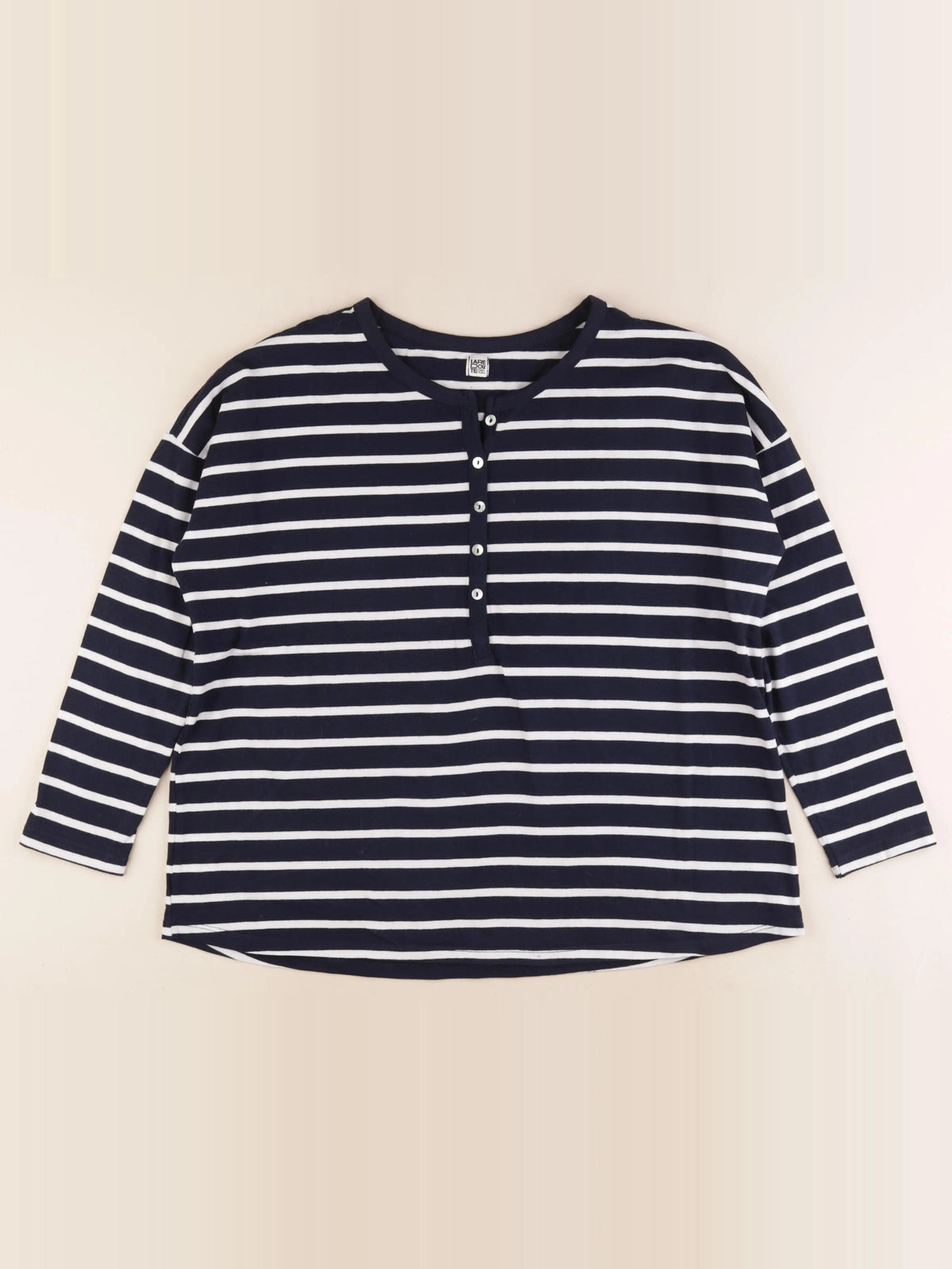 La redoute - tee-shirt grossesse blanc, bleu - 38 à 40