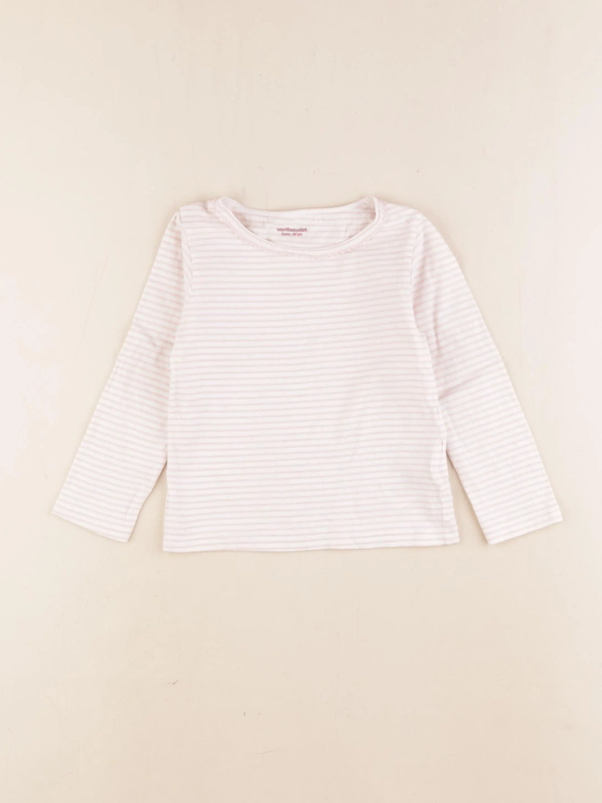 Vertbaudet - maillot de corps rose - 3 ans