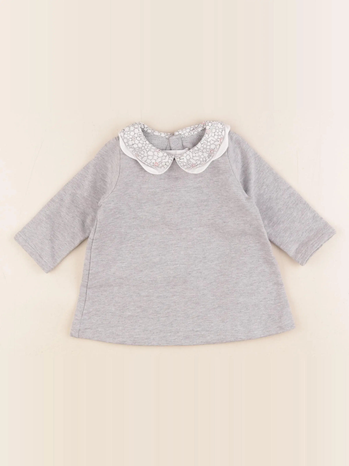 Jacadi - robe gris - 6 mois