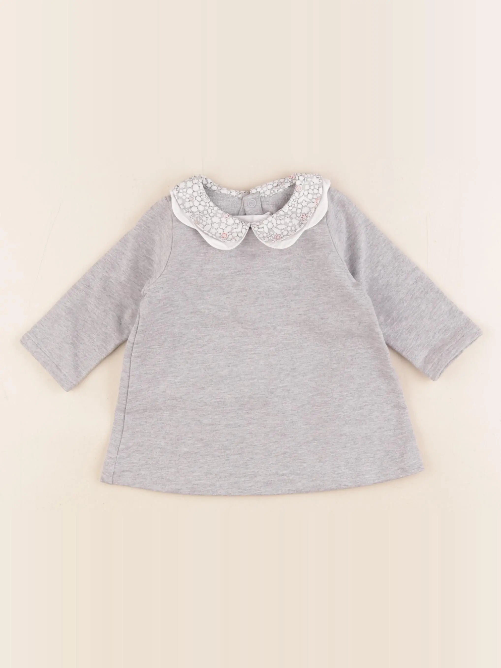Jacadi - robe gris - 6 mois