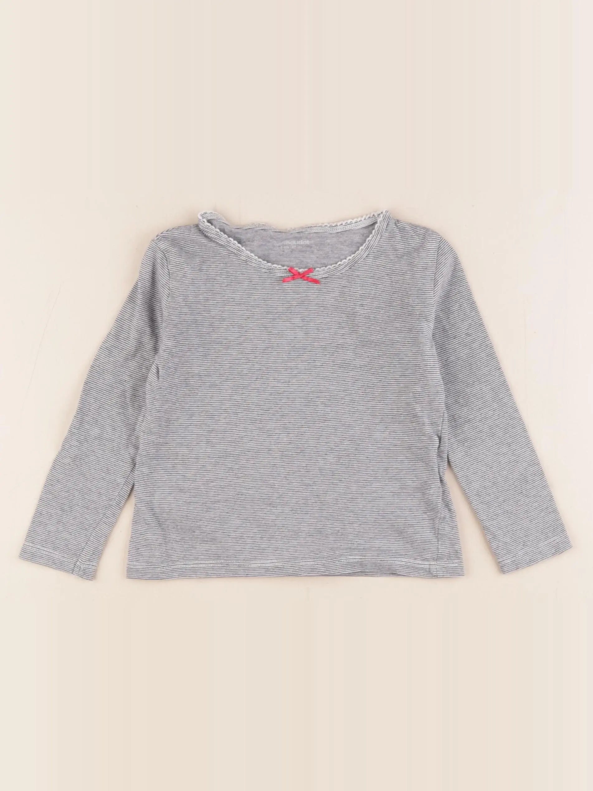 Vertbaudet - maillot de corps bleu - 3 ans